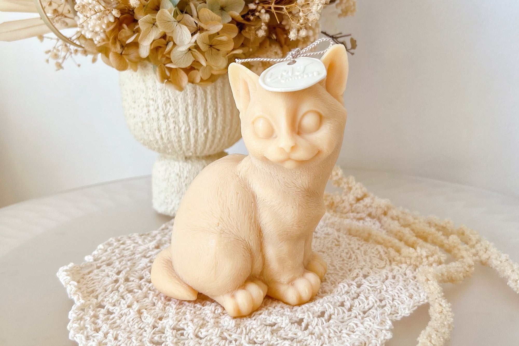 Handmade shorthair cat candles - LMJ Candles
