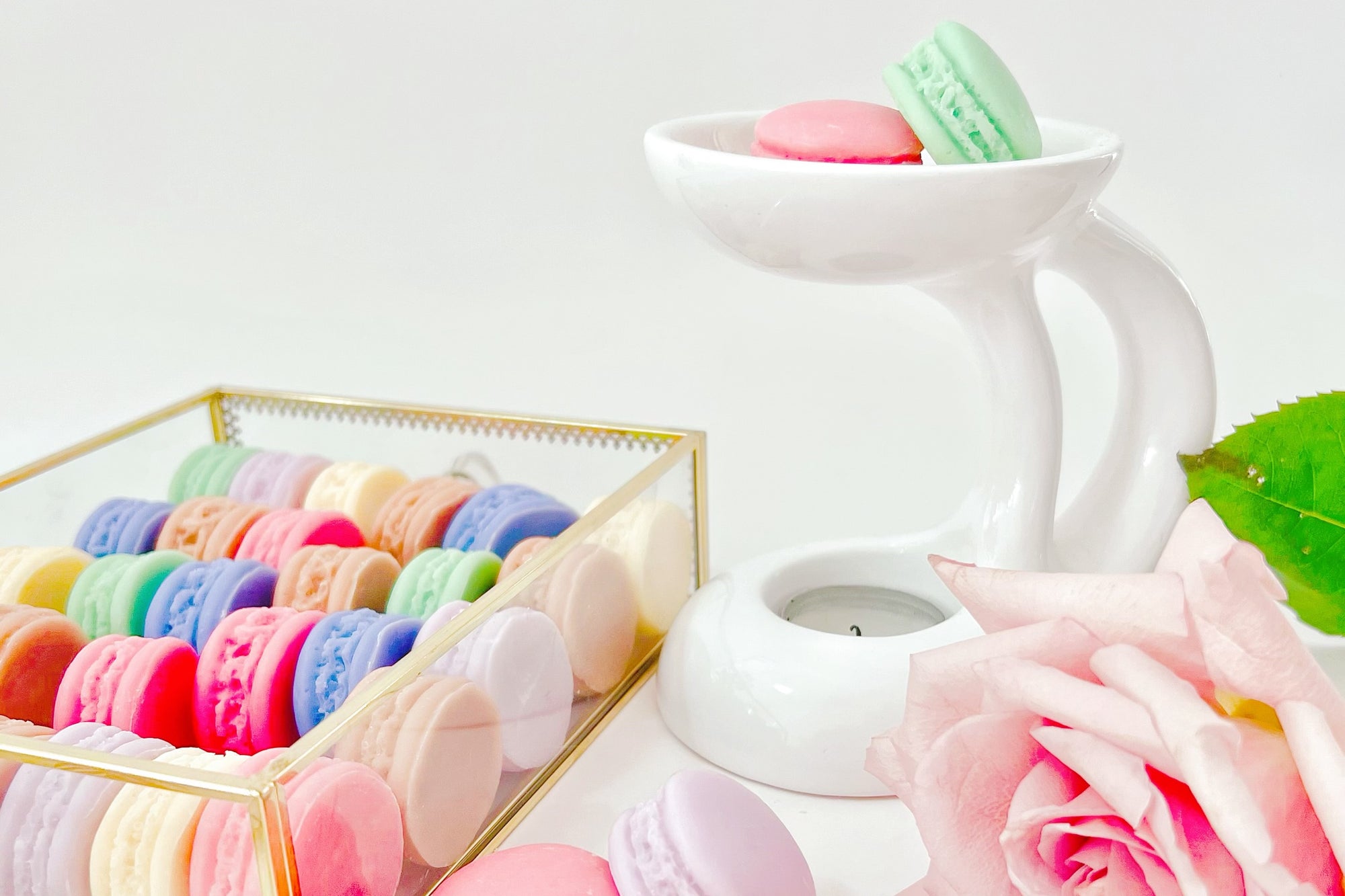 Premium Macaron Soy Wax Melts - Highly Scented Wax Tarts | LMJ Candles