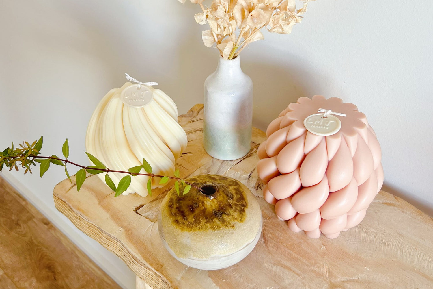 Decorative Candle on Dressing and Console Table | LMJ Candles