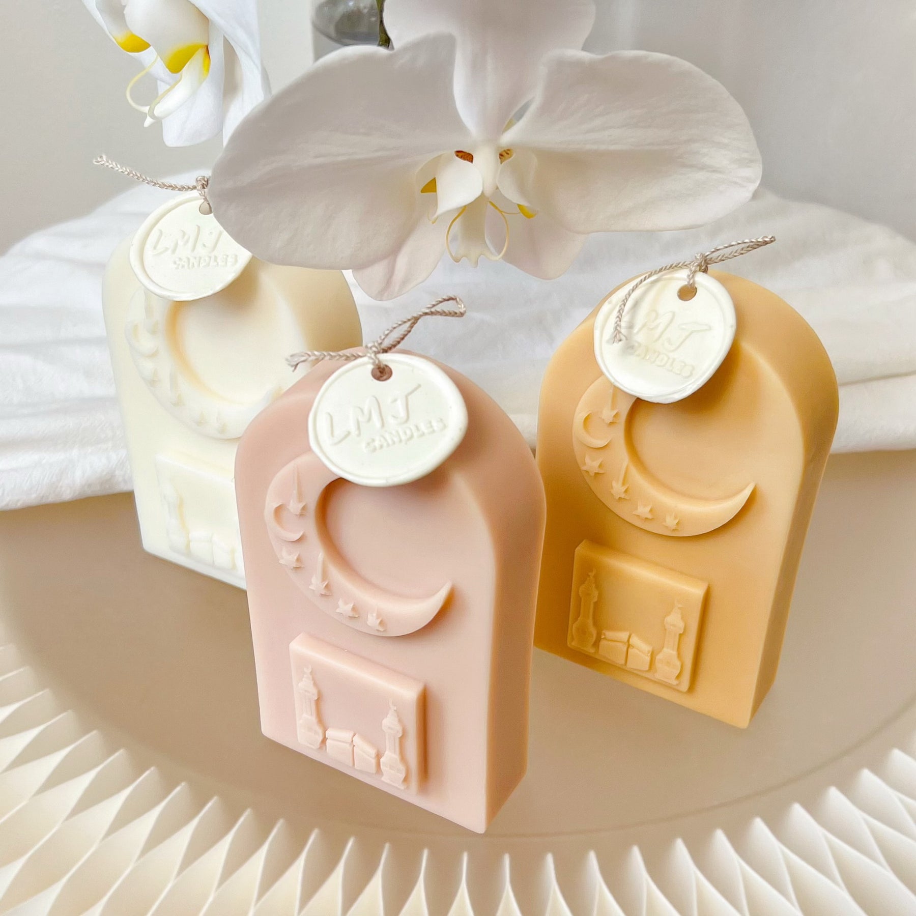 Arch Shaped Ramadan Candle - Eid Décor & Gifts | LMJ Candles
