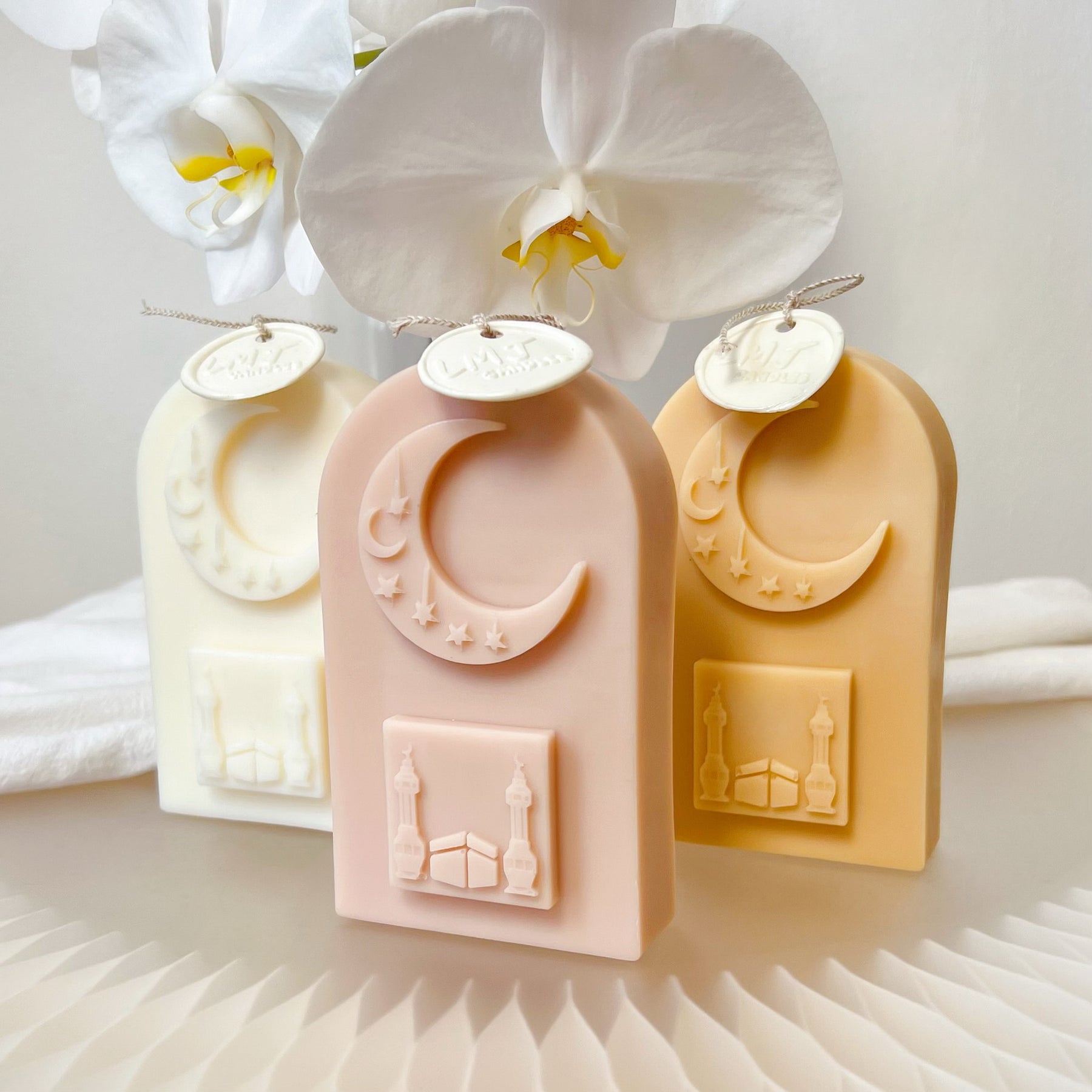 Ramadan Mubarak Candle Set - Eid Décor & Gifts | LMJ Candles