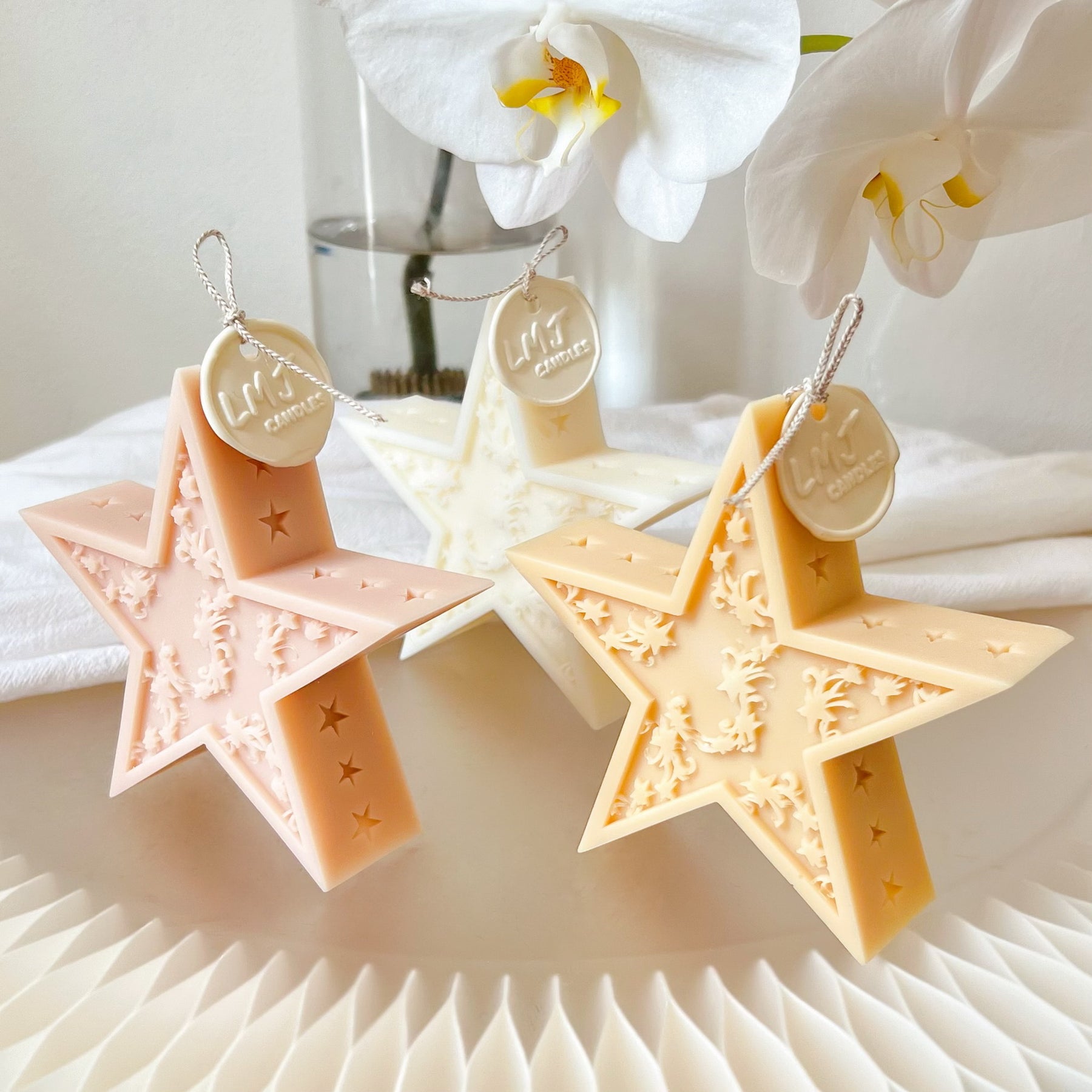 Star Shaped Ramadan Candle - Eid Décor & Gifts | LMJ Candles