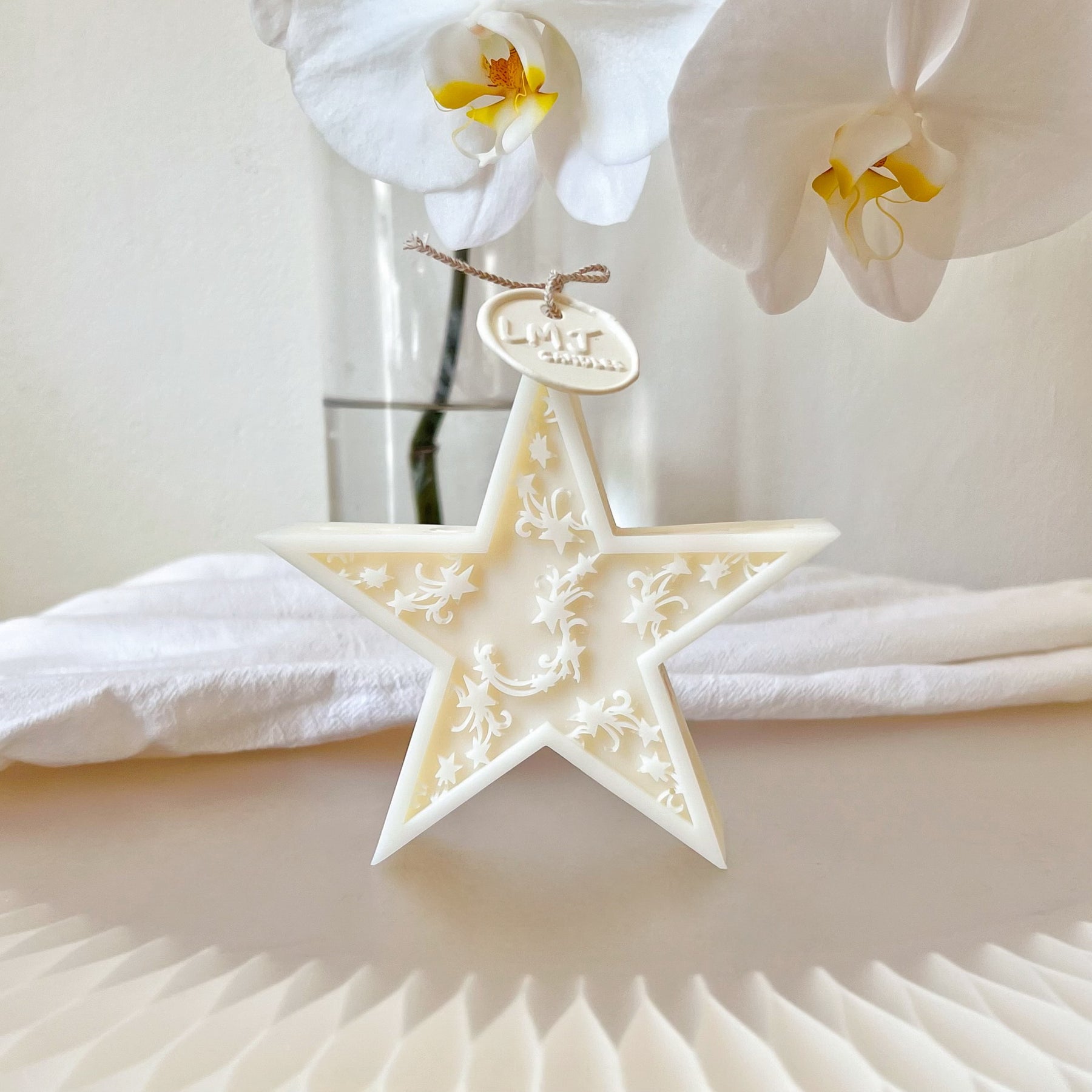 Star Shaped Ramadan Candle - Eid Décor & Gifts | LMJ Candles