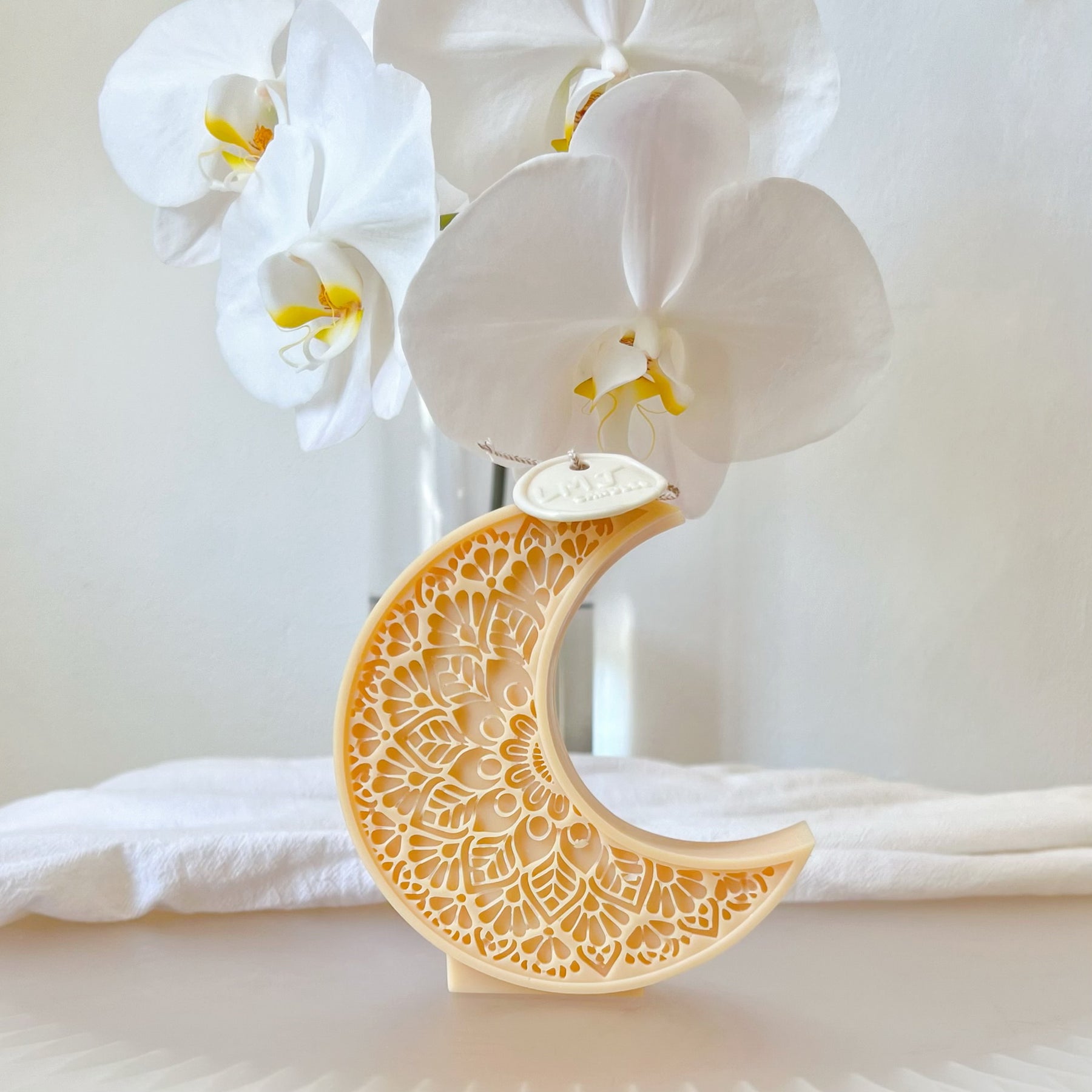 Moon Shaped Ramadan Candle - Eid Décor & Gifts | LMJ Candles