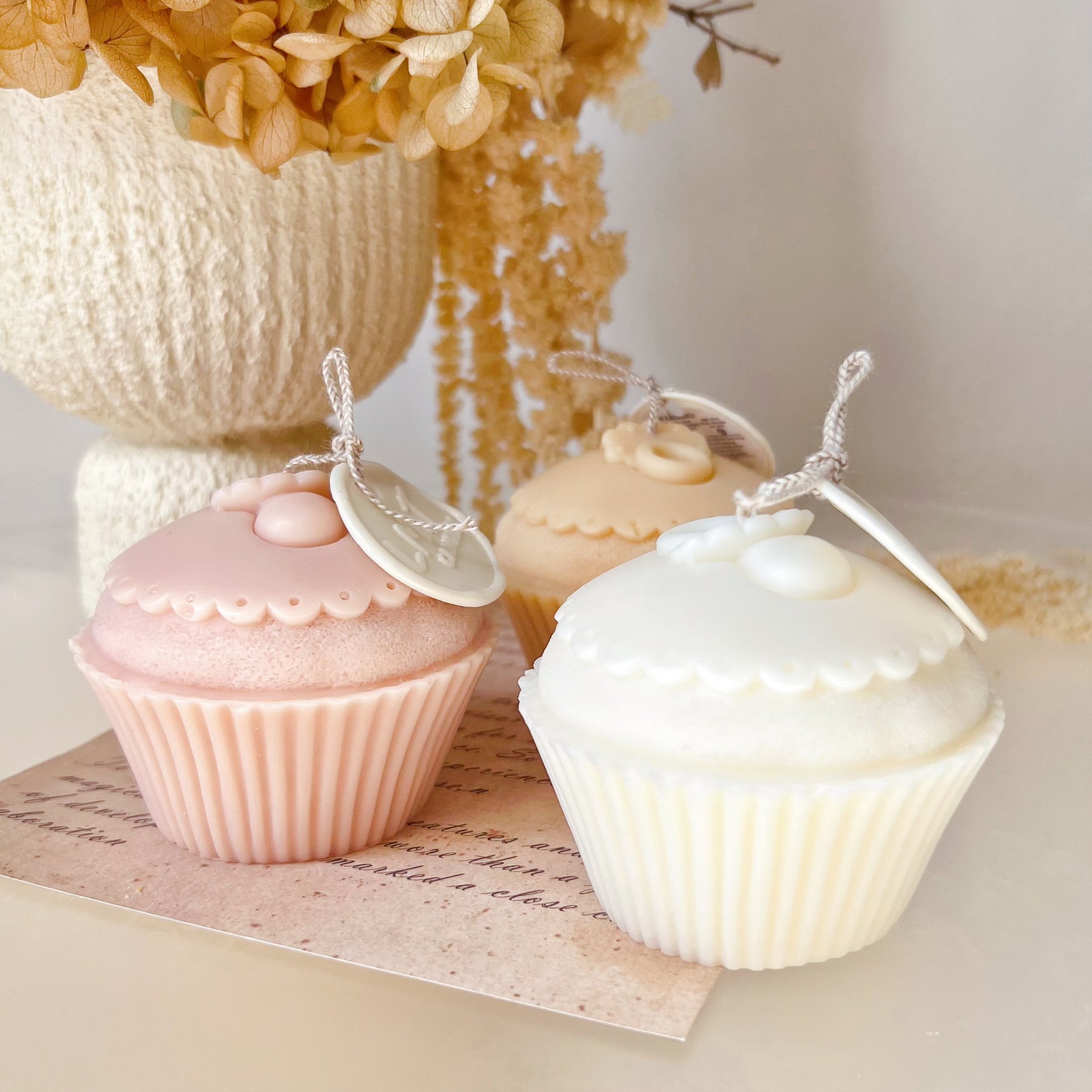 Baby Soother Cupcake Scented Soy Candle - LMJ Candles