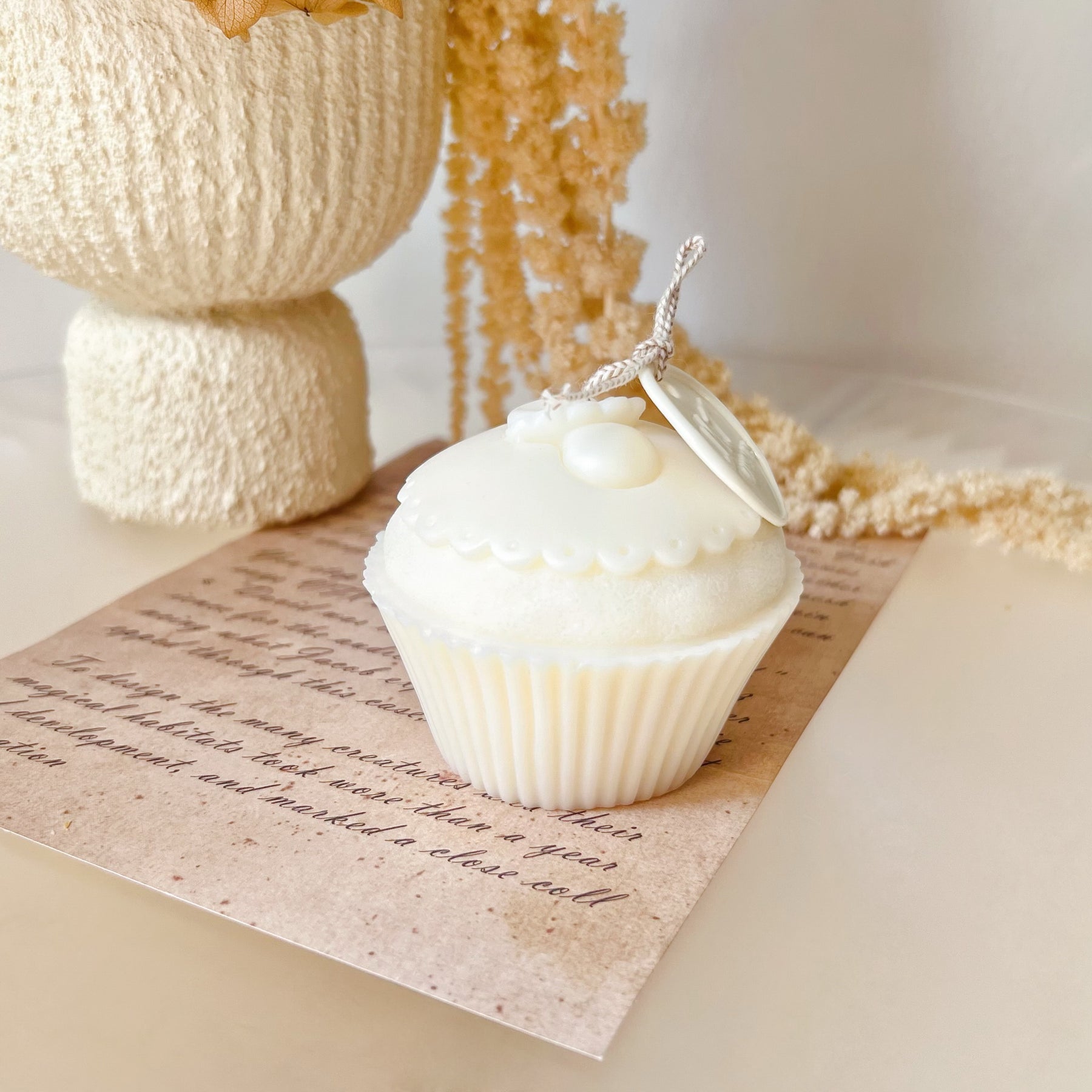 Baby Soother Cupcake Scented Soy Candle - LMJ Candles