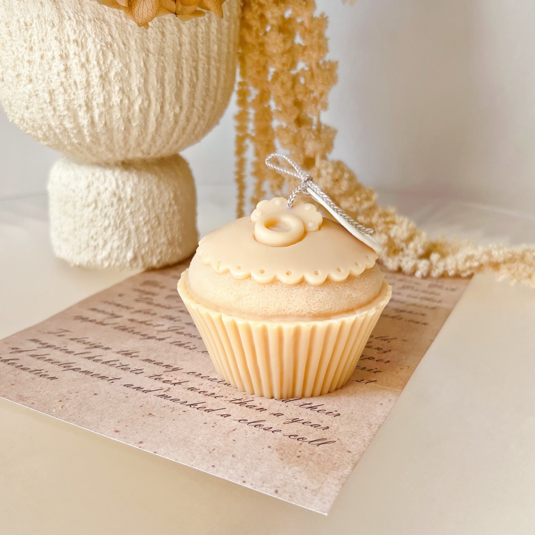 Baby Soother Cupcake Scented Soy Candle - LMJ Candles