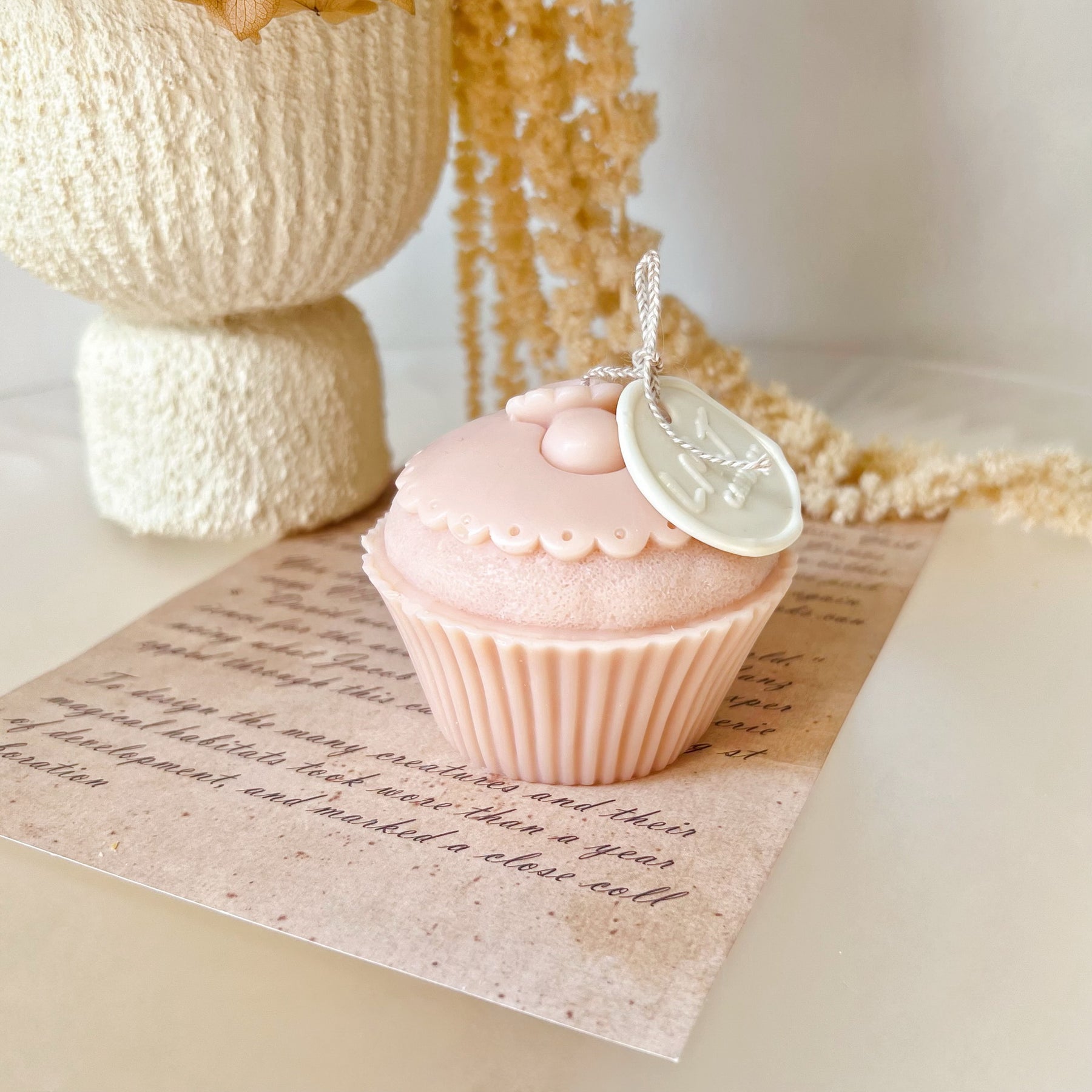 Baby Soother Cupcake Scented Soy Candle - LMJ Candles