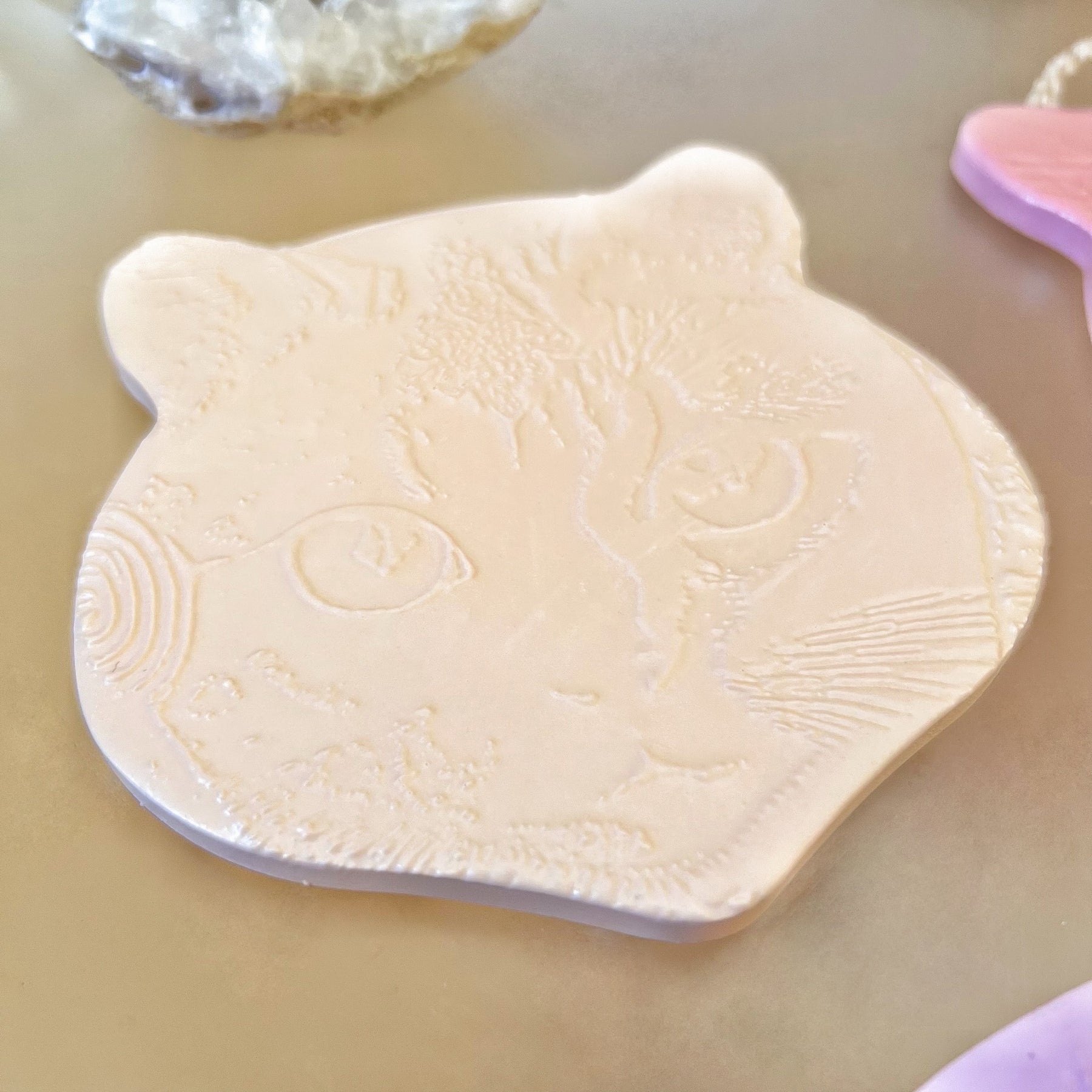 Handcrafted Coaster - Cat Bust Trinket Dishes | LMJ Candles
