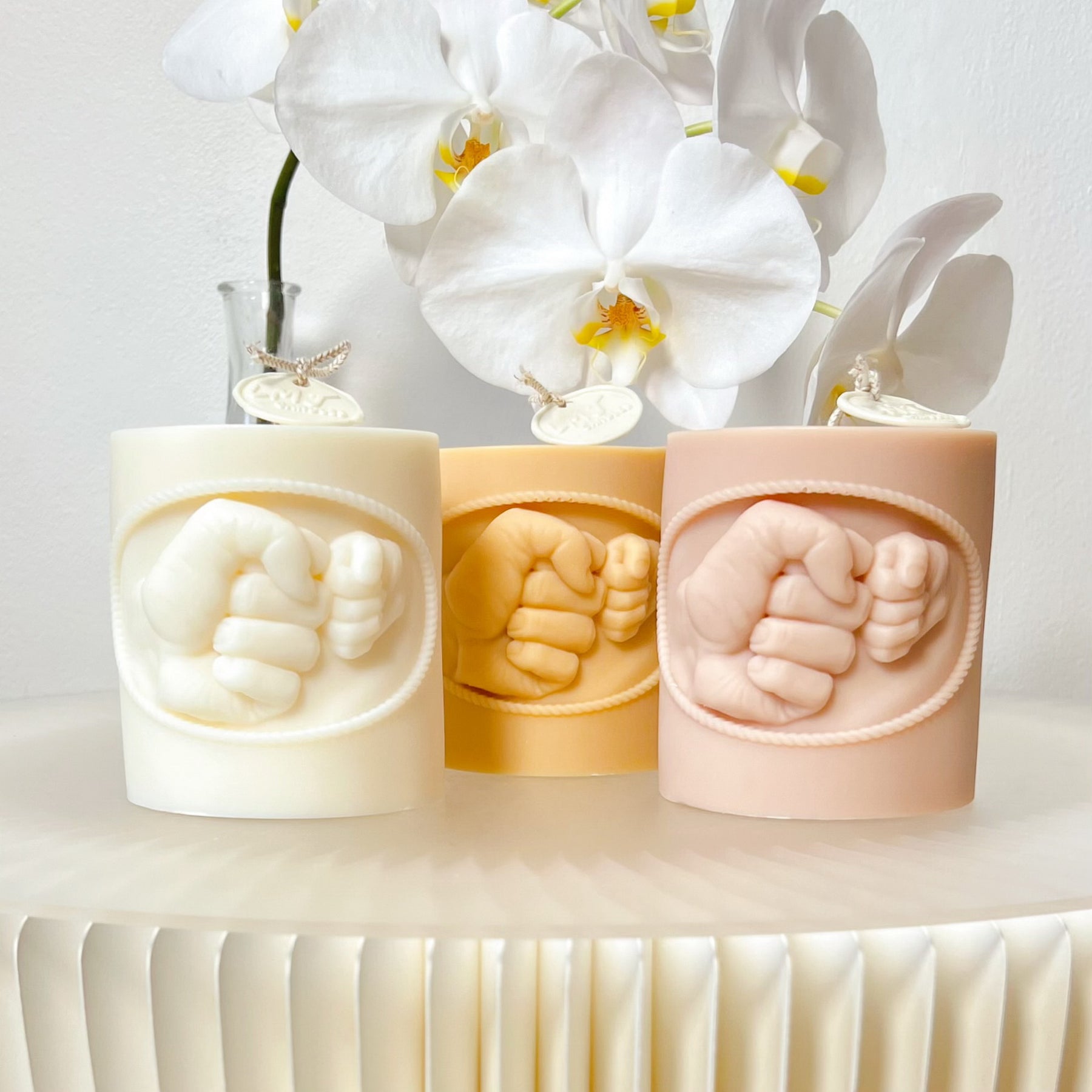 World's Best Dad Scented Soy Pillar Candle - LMJ Candles