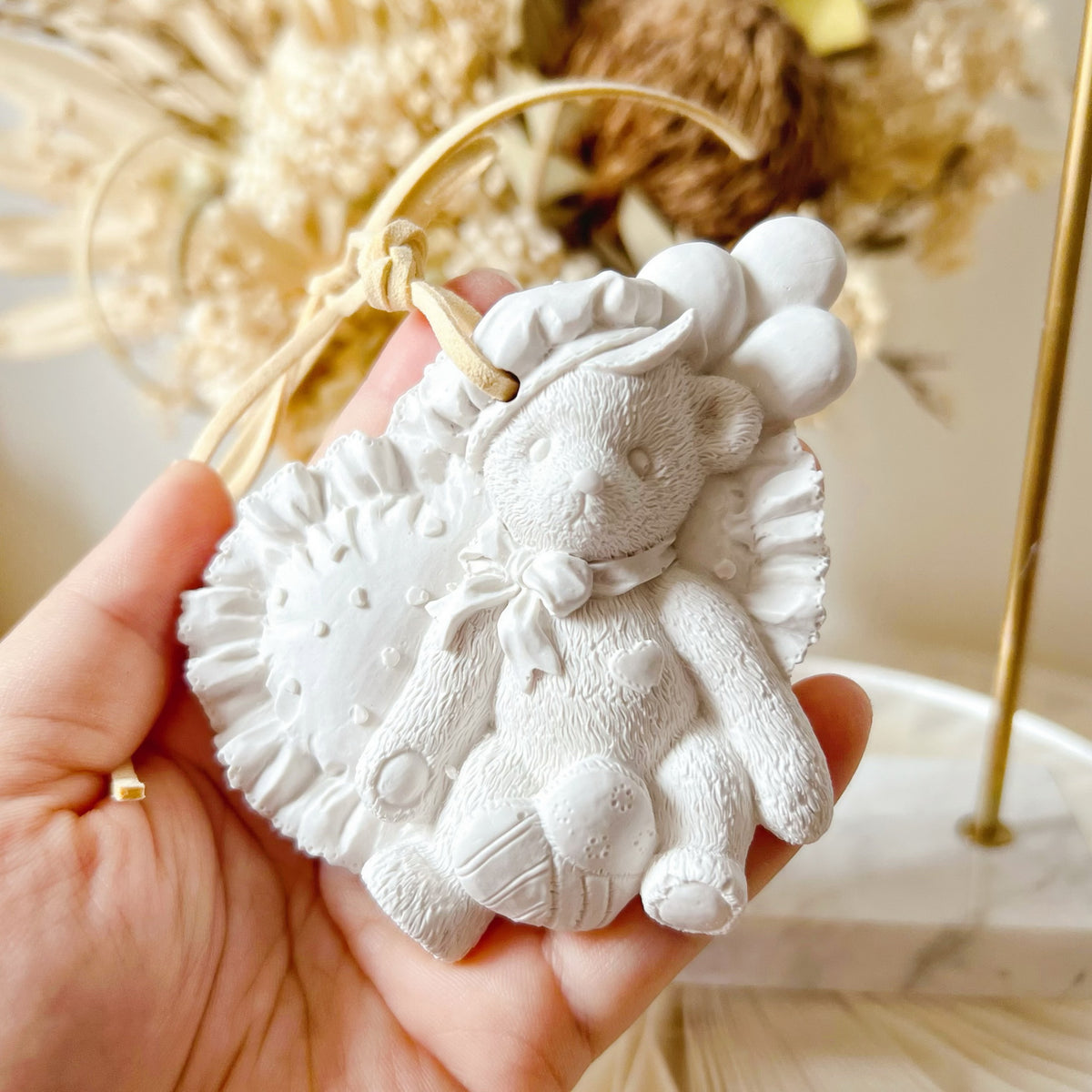 Love Heart Teddy Bear Home Hanging Diffuser | LMJ Candles