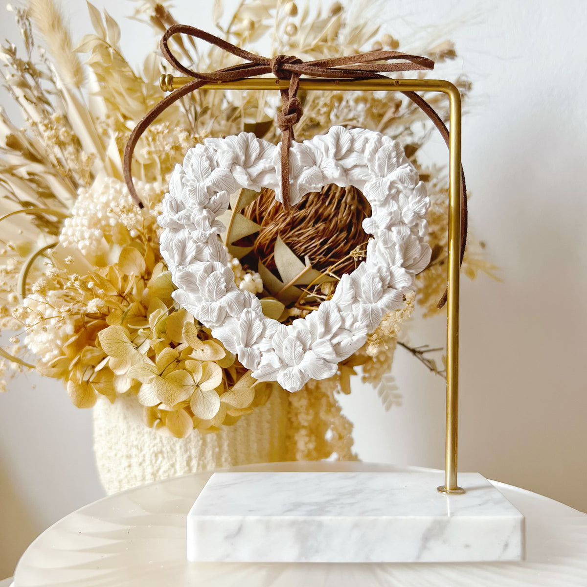 Flower Heart Frame - Car Hanging Diffuser | LMJ Candles