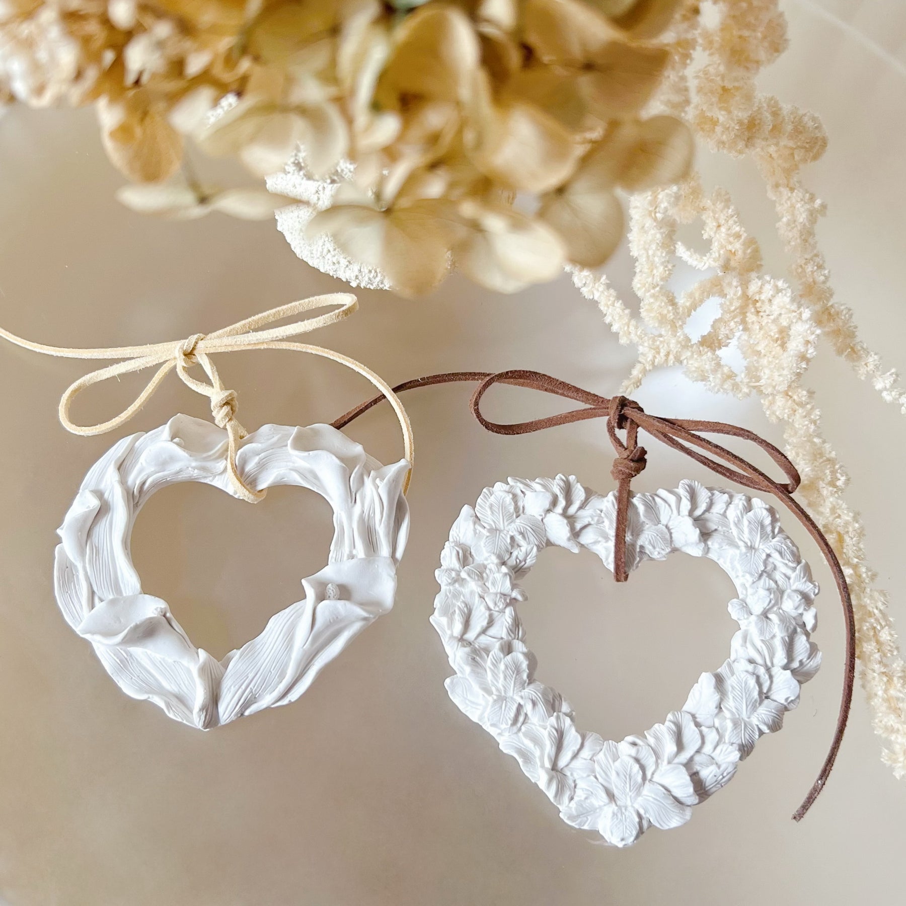 Flower Heart Frame - Car Hanging Diffuser | LMJ Candles