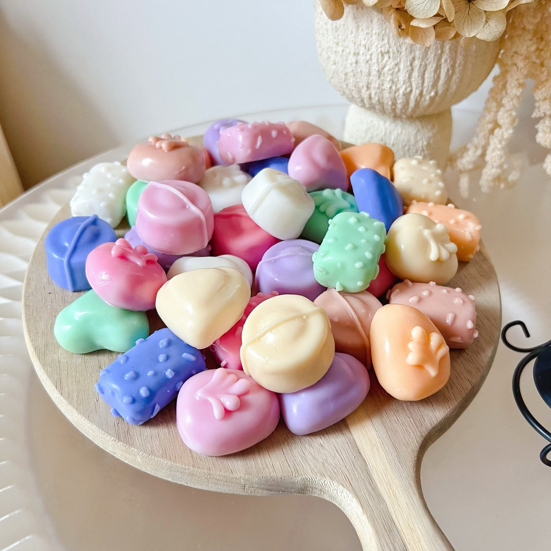 8 Pack Chocolate Shaped Soy Wax Tart - Handmade Soy Wax Melt | LMJ Candles