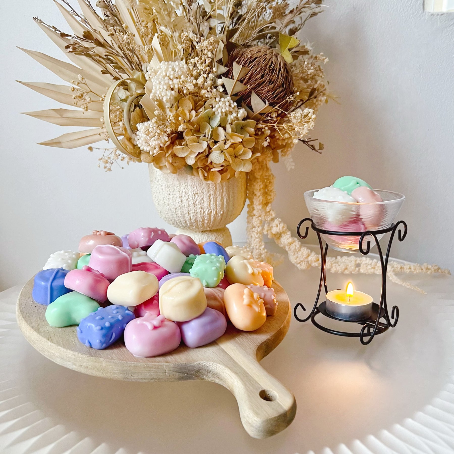 8 Pack Chocolate Shaped Soy Wax Tart - Handmade Soy Wax Melt | LMJ Candles