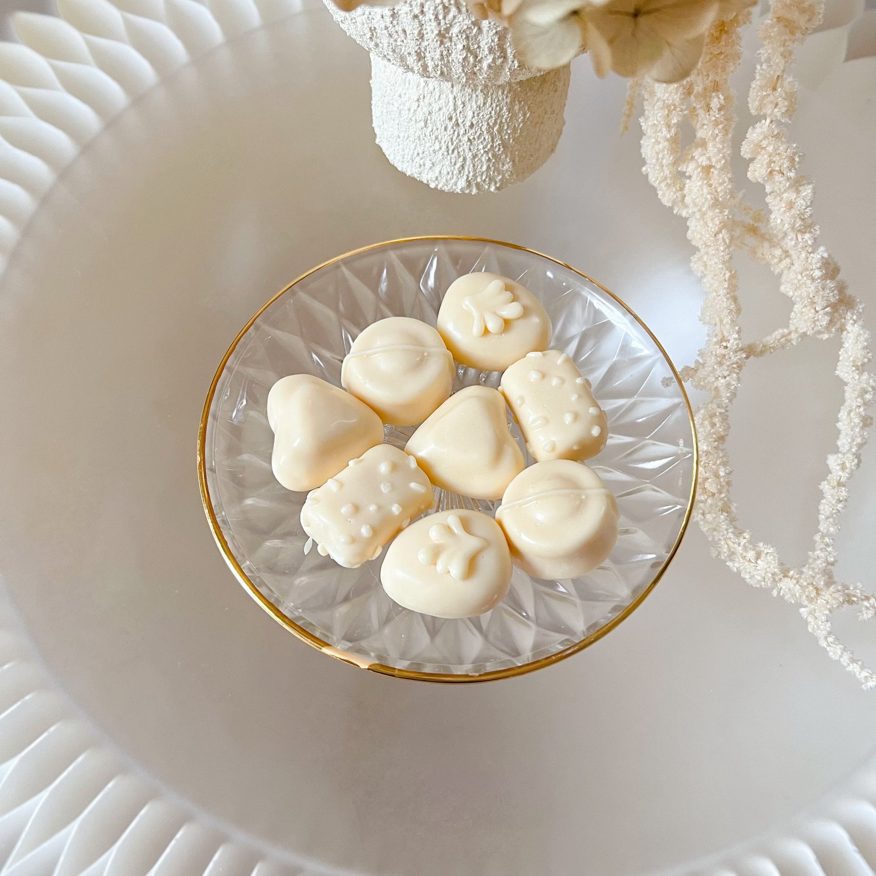 8 Pack Chocolate Shaped Soy Wax Tart - Handmade Soy Wax Melt | LMJ Candles