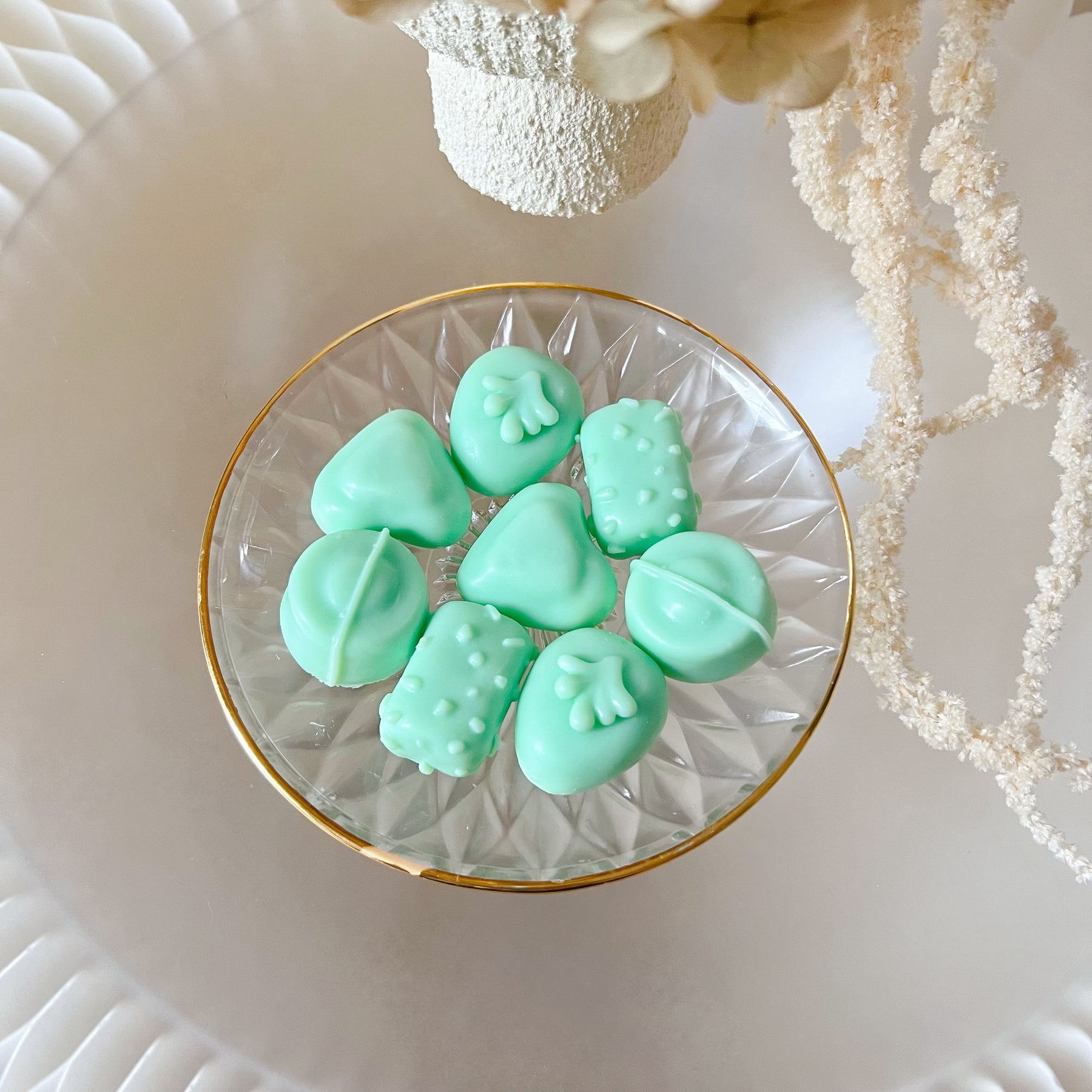 8 Pack Chocolate Shaped Soy Wax Tart - Handmade Soy Wax Melt | LMJ Candles