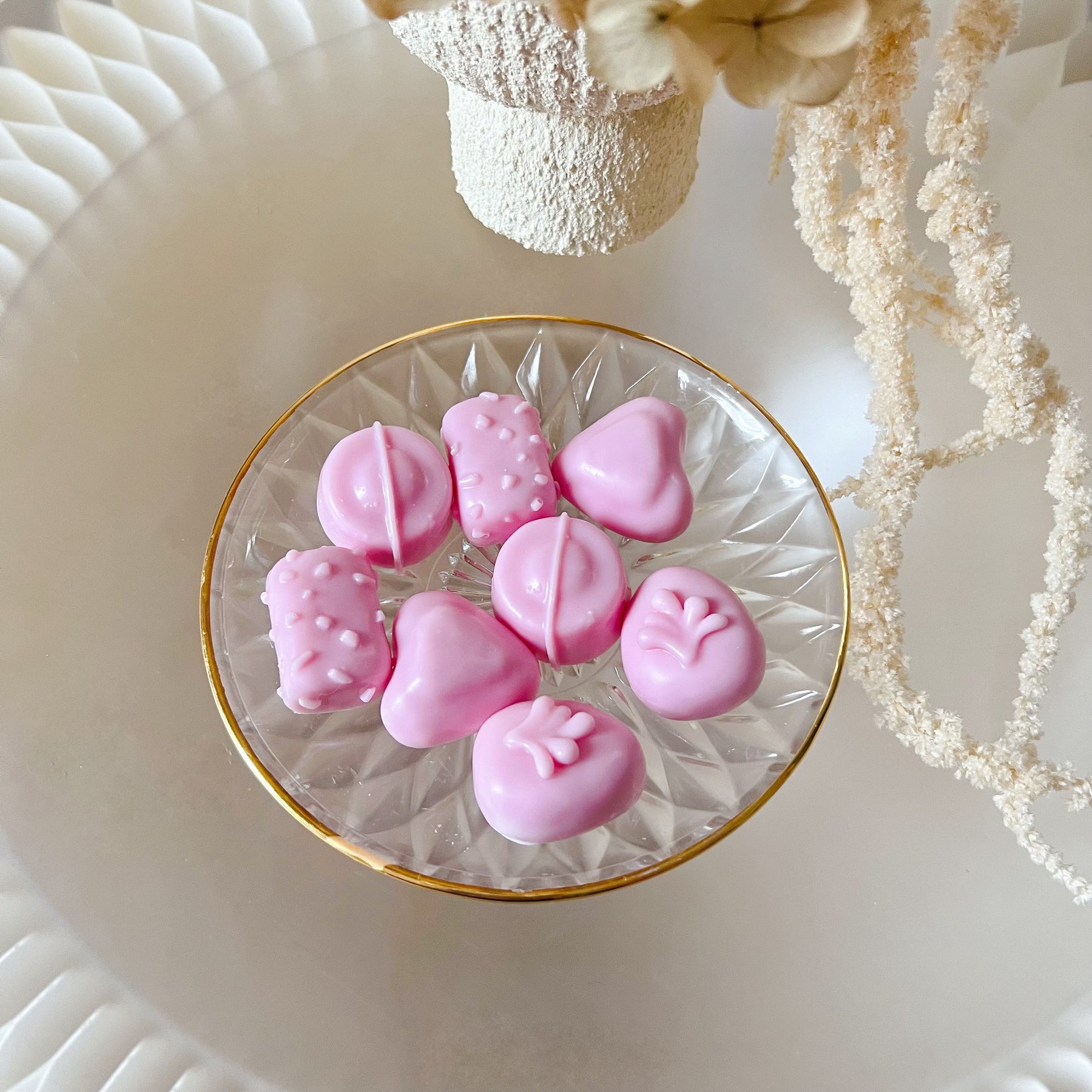 8 Pack Chocolate Shaped Soy Wax Tart - Handmade Soy Wax Melt | LMJ Candles