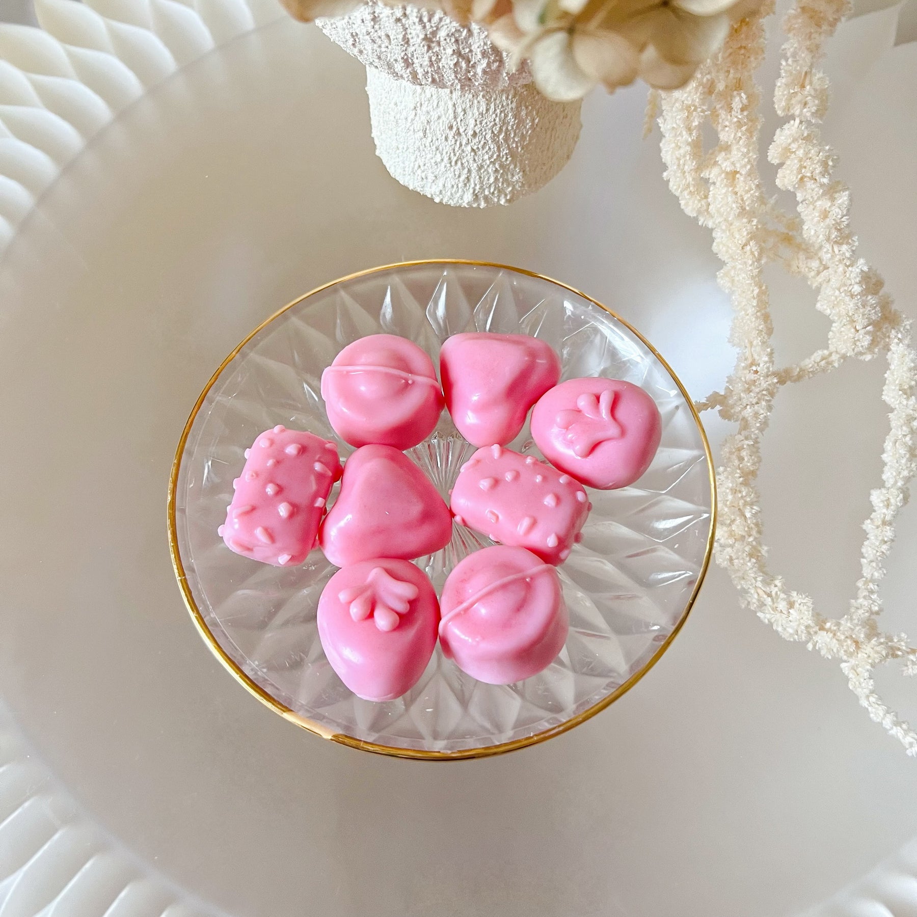 8 Pack Chocolate Shaped Soy Wax Tart - Handmade Soy Wax Melt | LMJ Candles