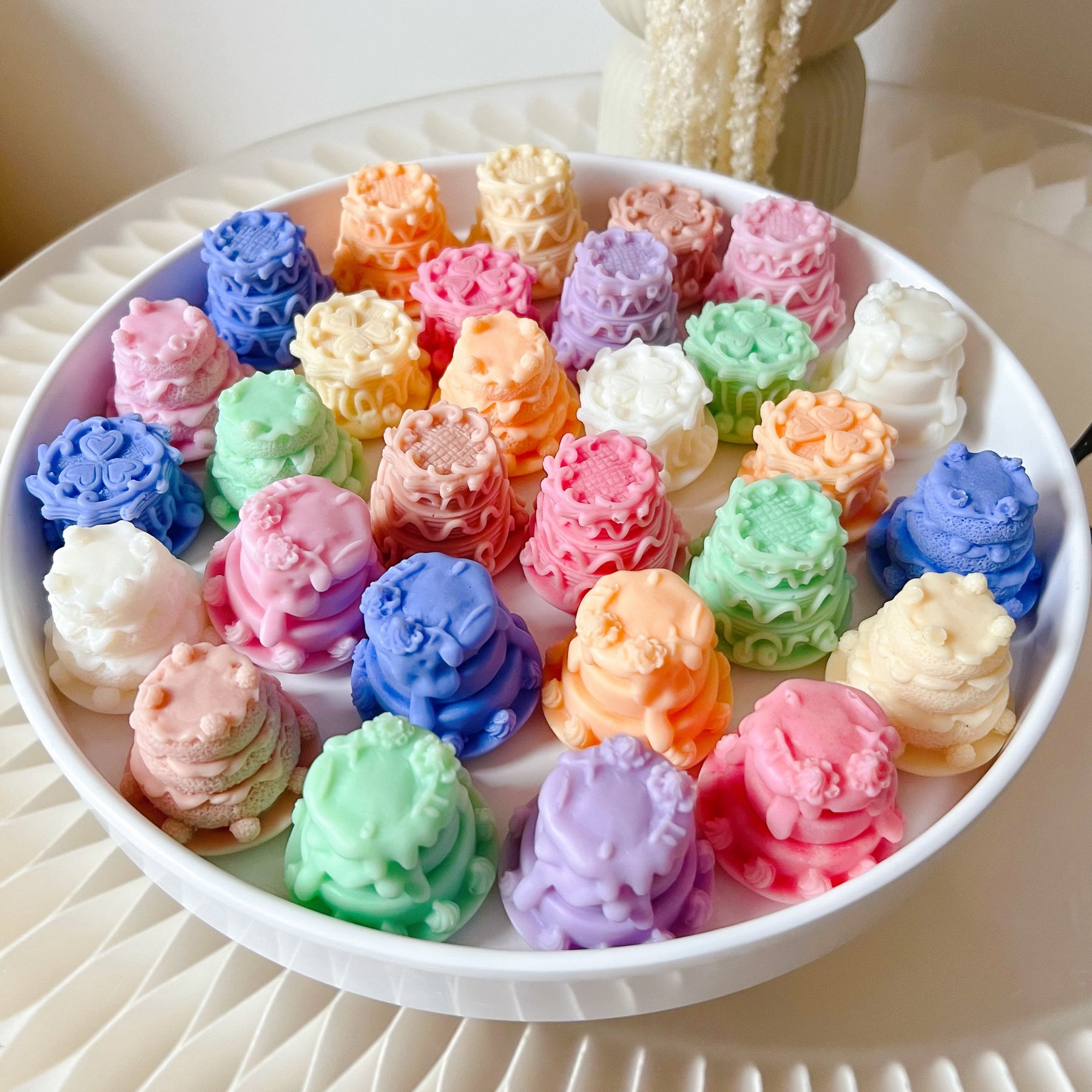 Mini Cake Soy Wax Tart - Handmade Soy Wax Melt | LMJ Candles