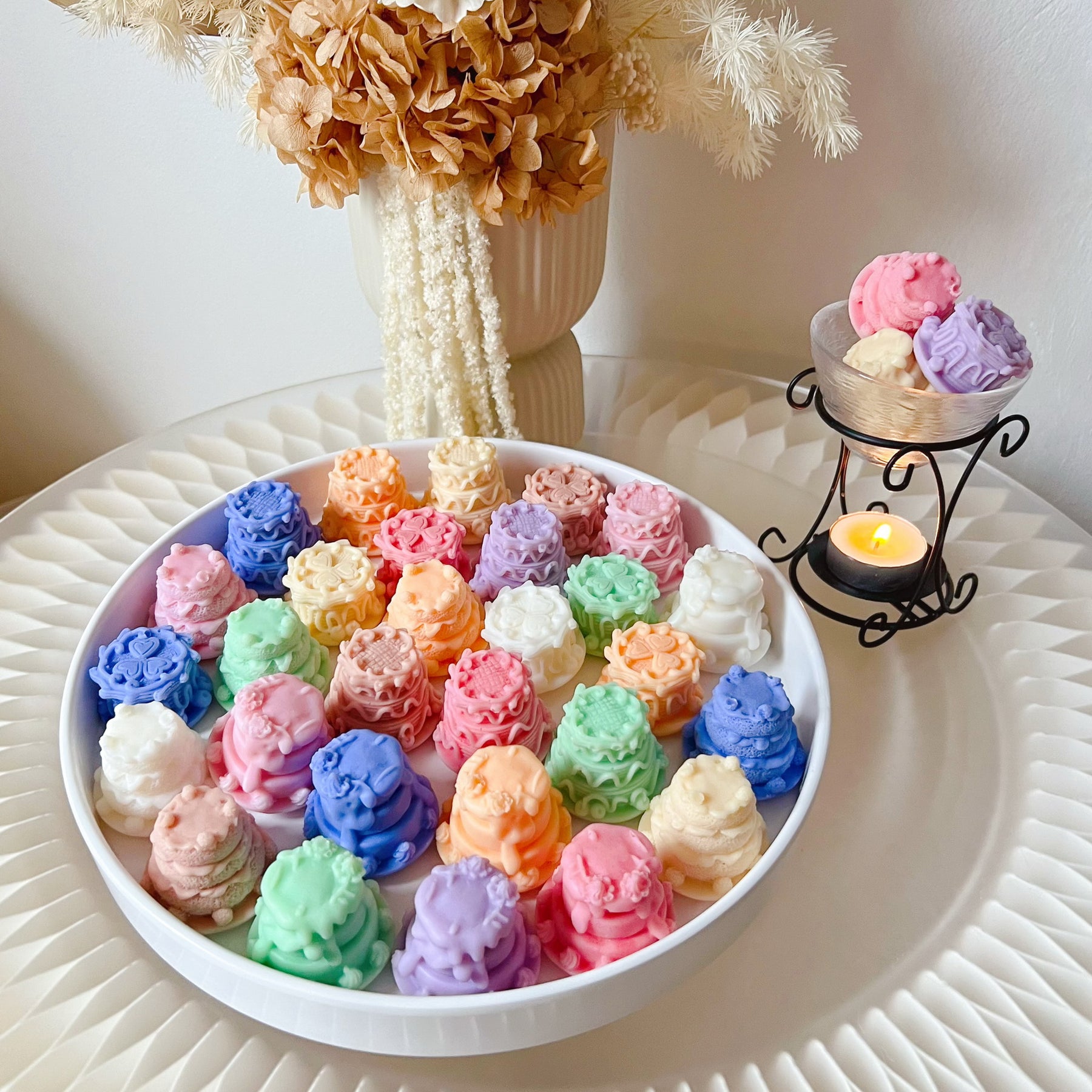 Mini Cake Soy Wax Tart - Handmade Soy Wax Melt | LMJ Candles