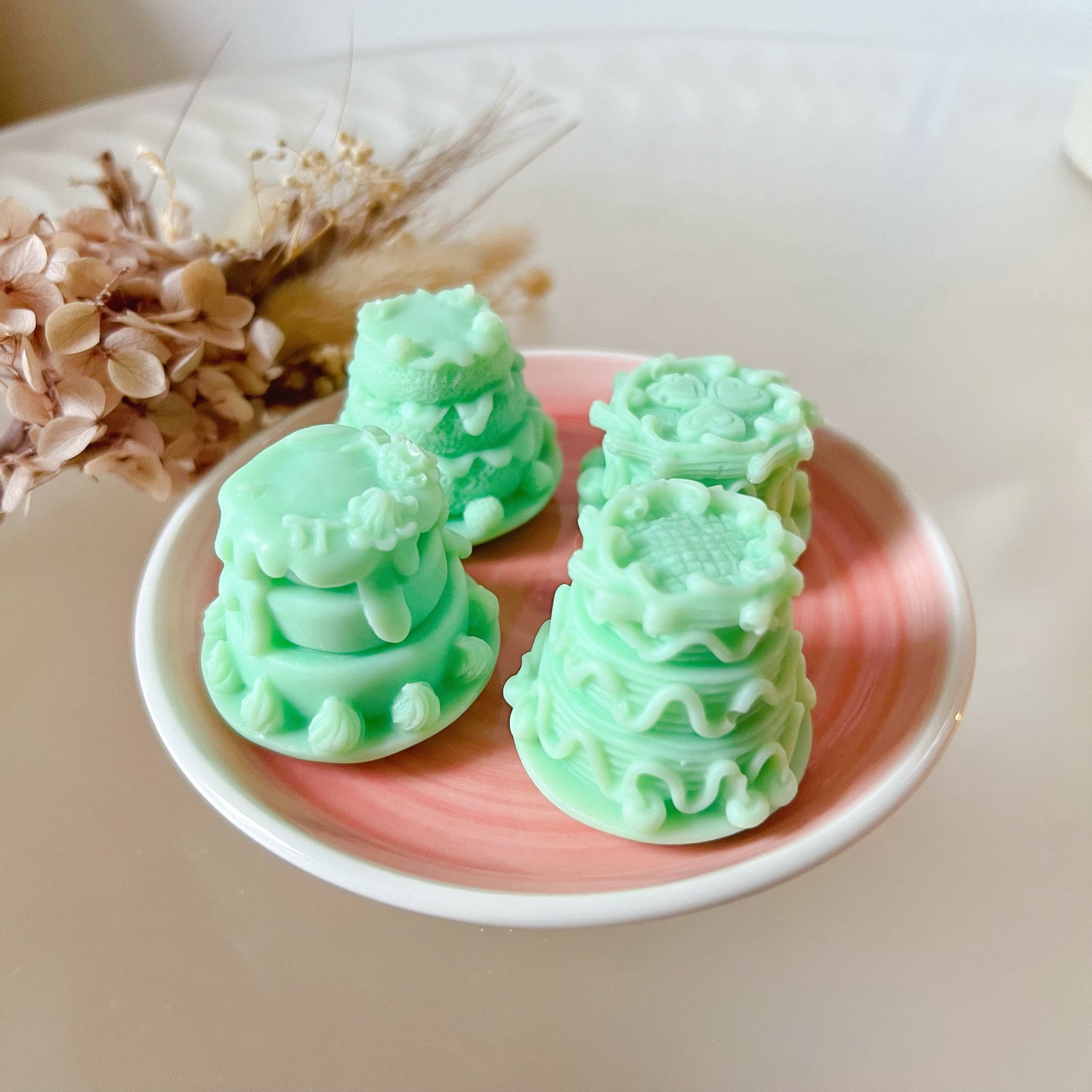 Mini Cake Soy Wax Tart - Handmade Soy Wax Melt | LMJ Candles