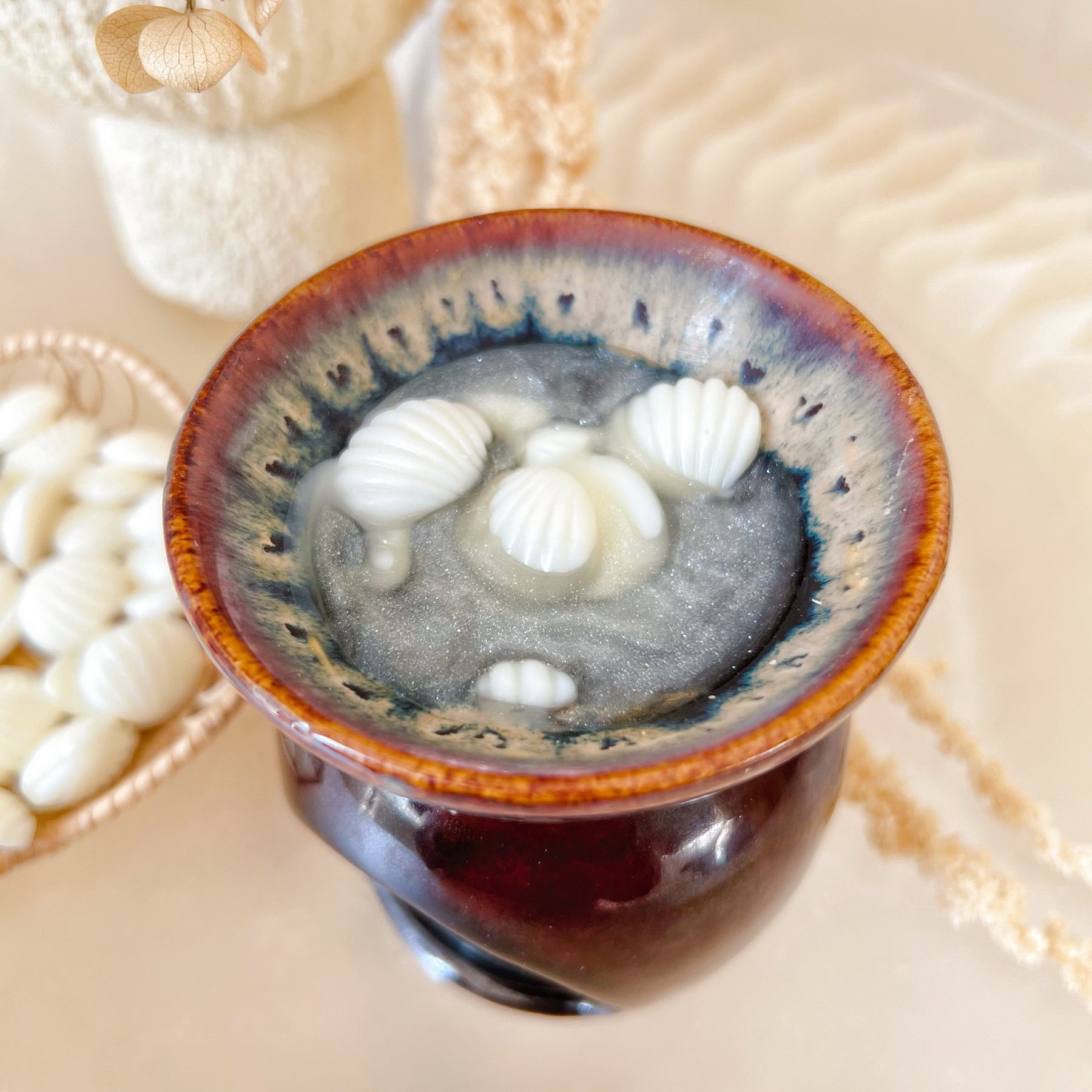 Natural Soy Wax Melts, Mini Shell Wax Tarts, LMJ Candles
