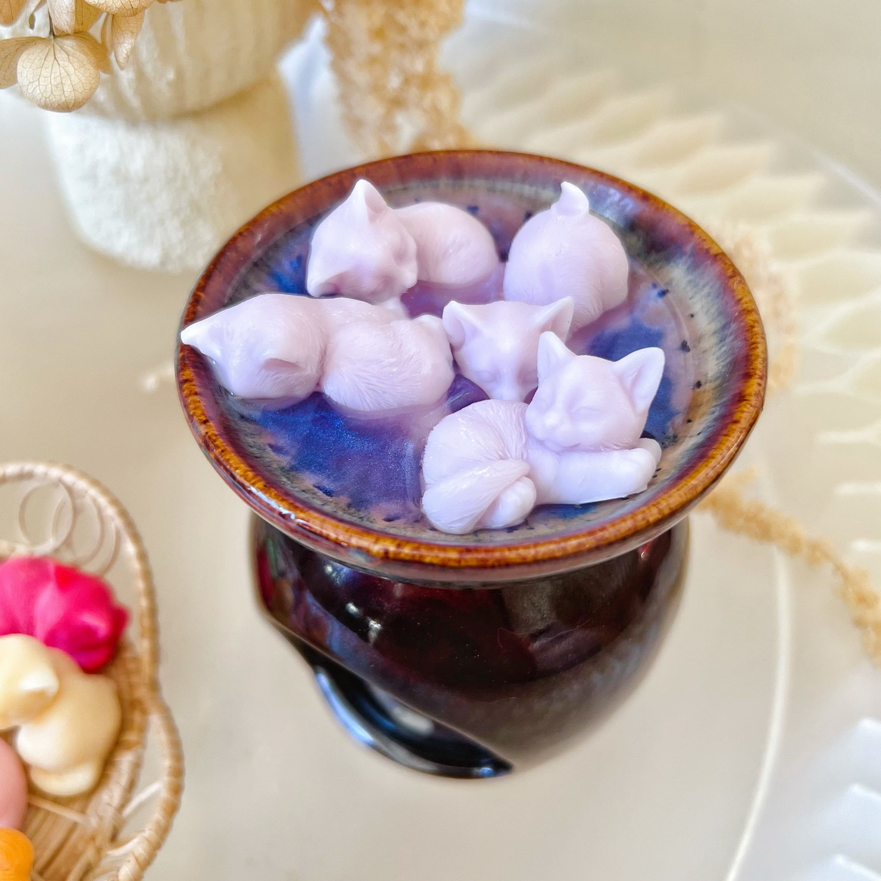 Cute Cat Soy Wax Melts, Wax Tarts, Best Cat Lover Gifts, LMJ Candles