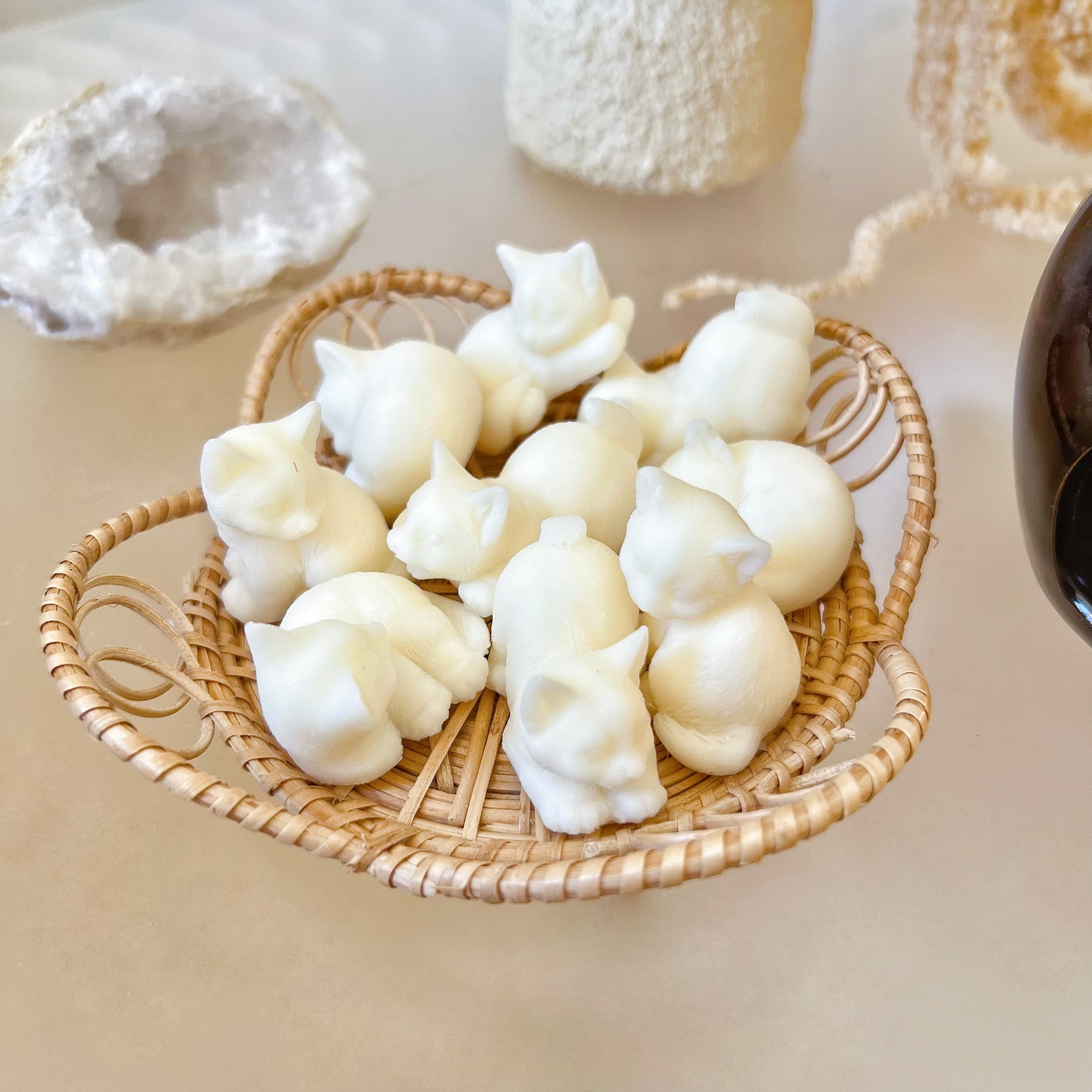 Cute Cat Soy Wax Melts, Wax Tarts, Best Cat Lover Gifts, LMJ Candles