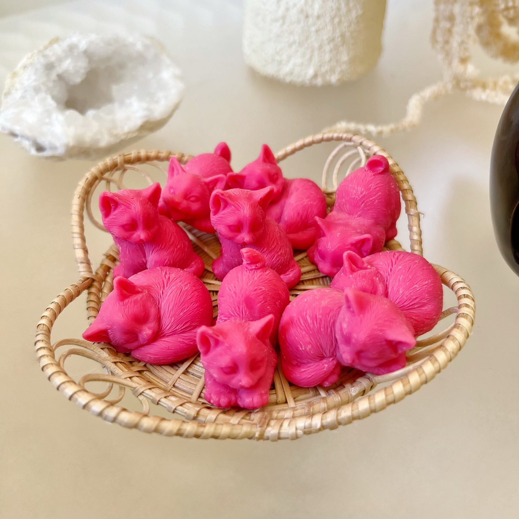 Cute Cat Soy Wax Melts, Wax Tarts, Best Cat Lover Gifts, LMJ Candles
