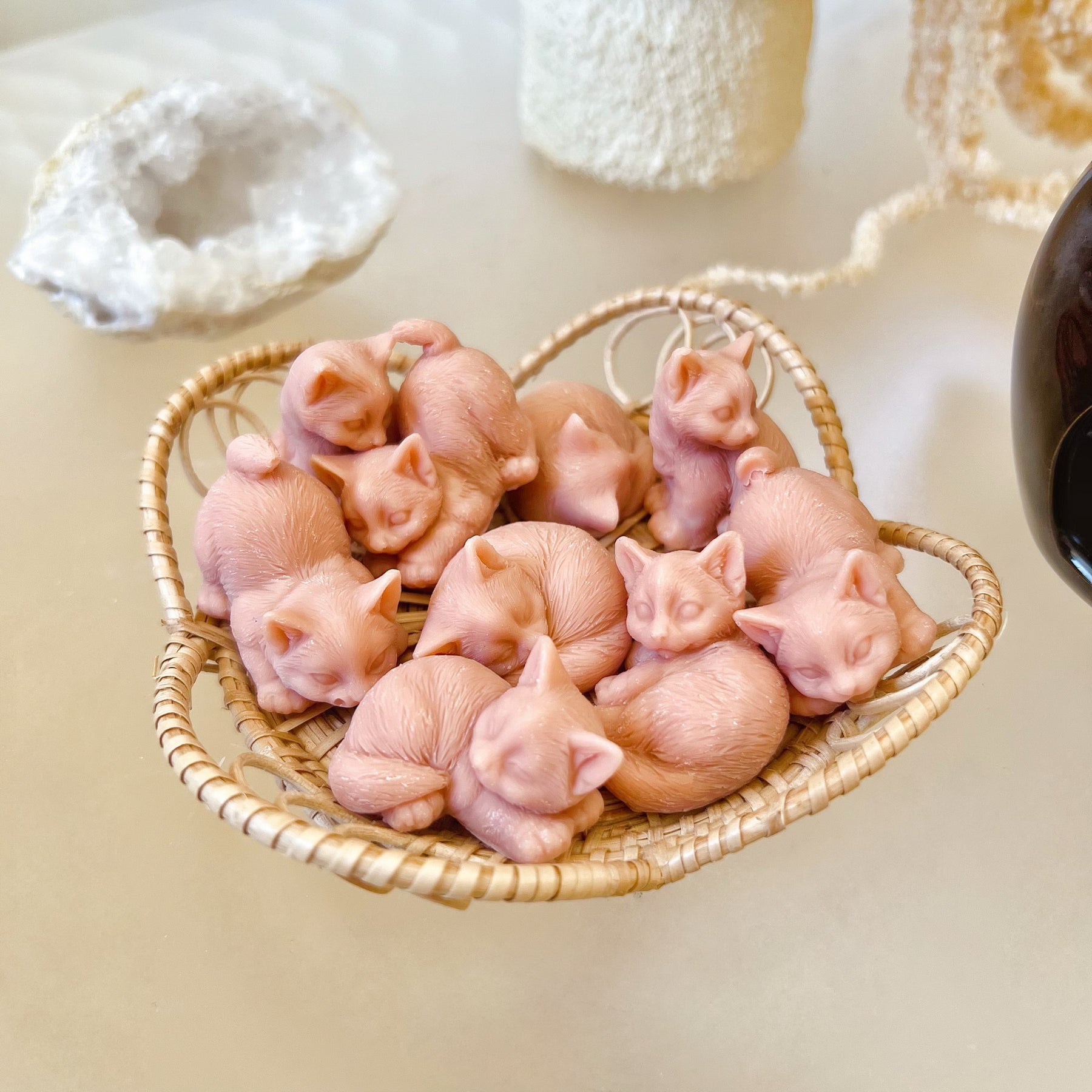 Cute Cat Soy Wax Melts, Wax Tarts, Best Cat Lover Gifts, LMJ Candles