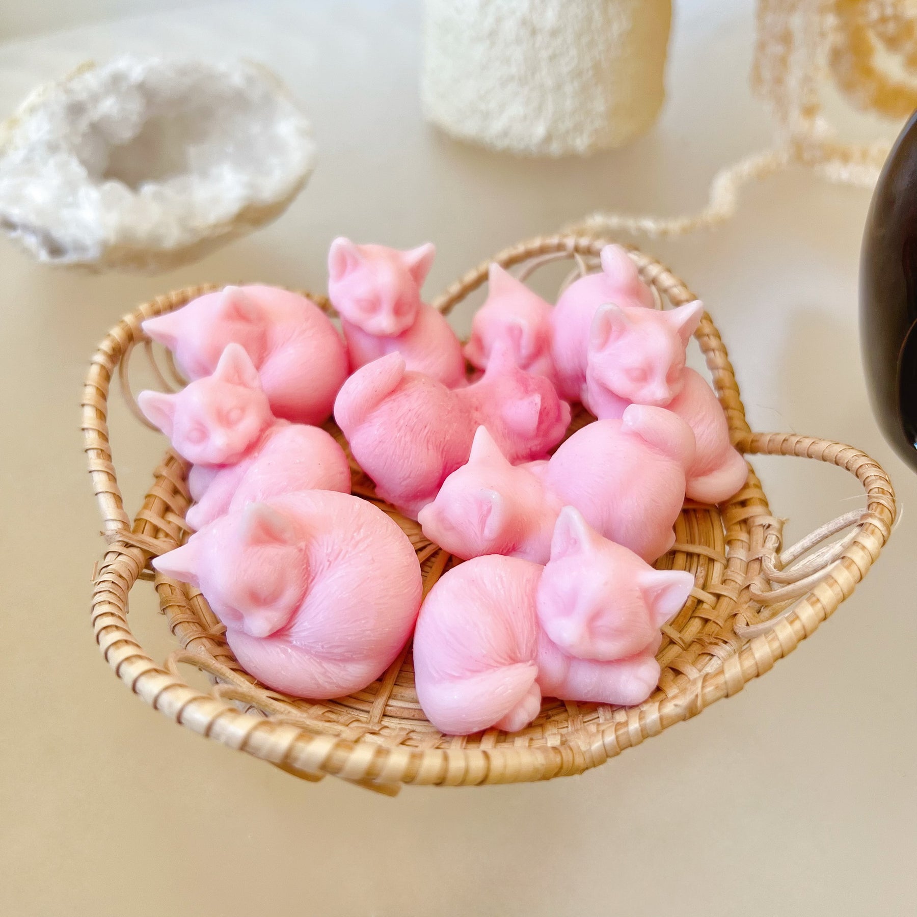 Cute Cat Soy Wax Melts, Wax Tarts, Best Cat Lover Gifts, LMJ Candles