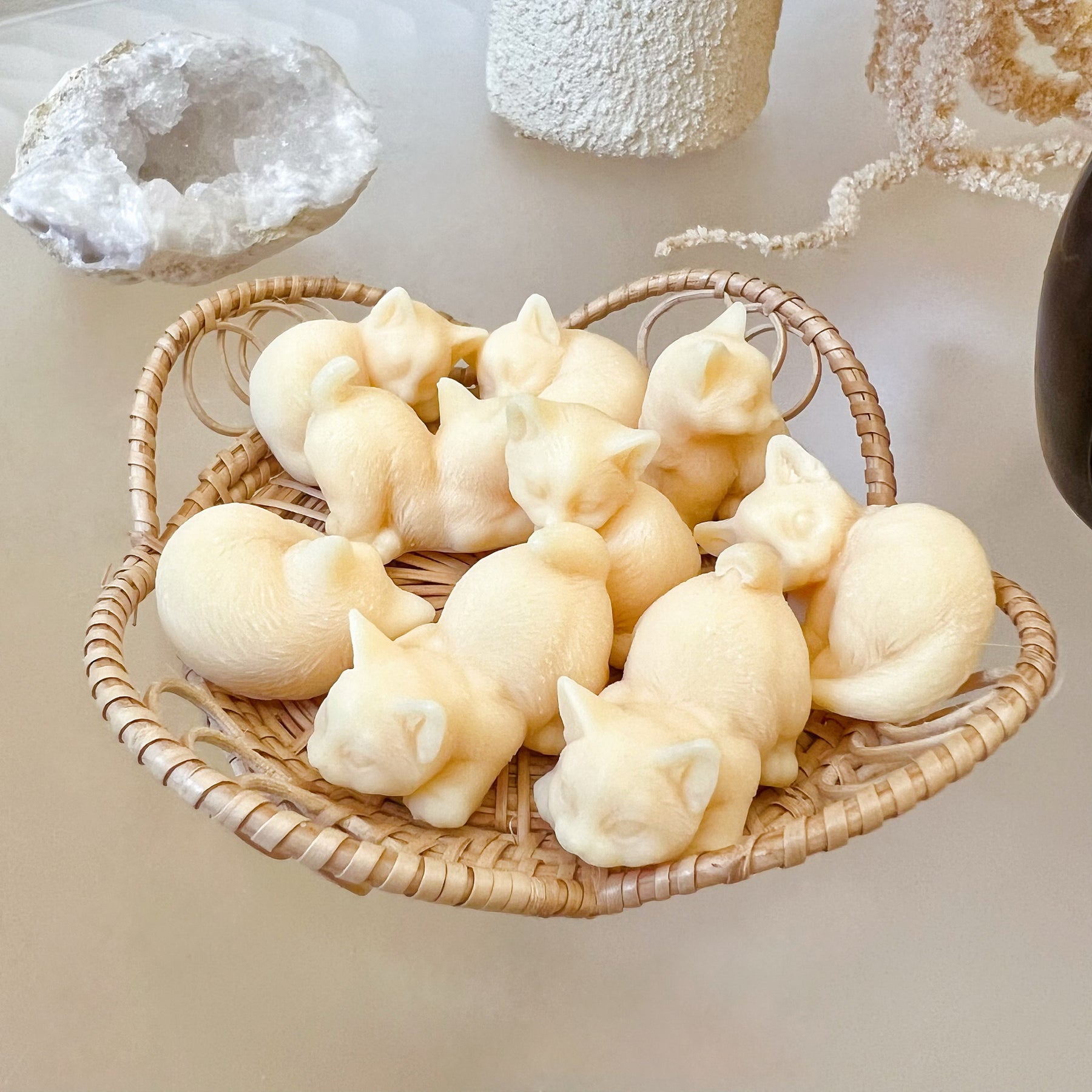 Cute Cat Soy Wax Melts, Wax Tarts, Best Cat Lover Gifts, LMJ Candles