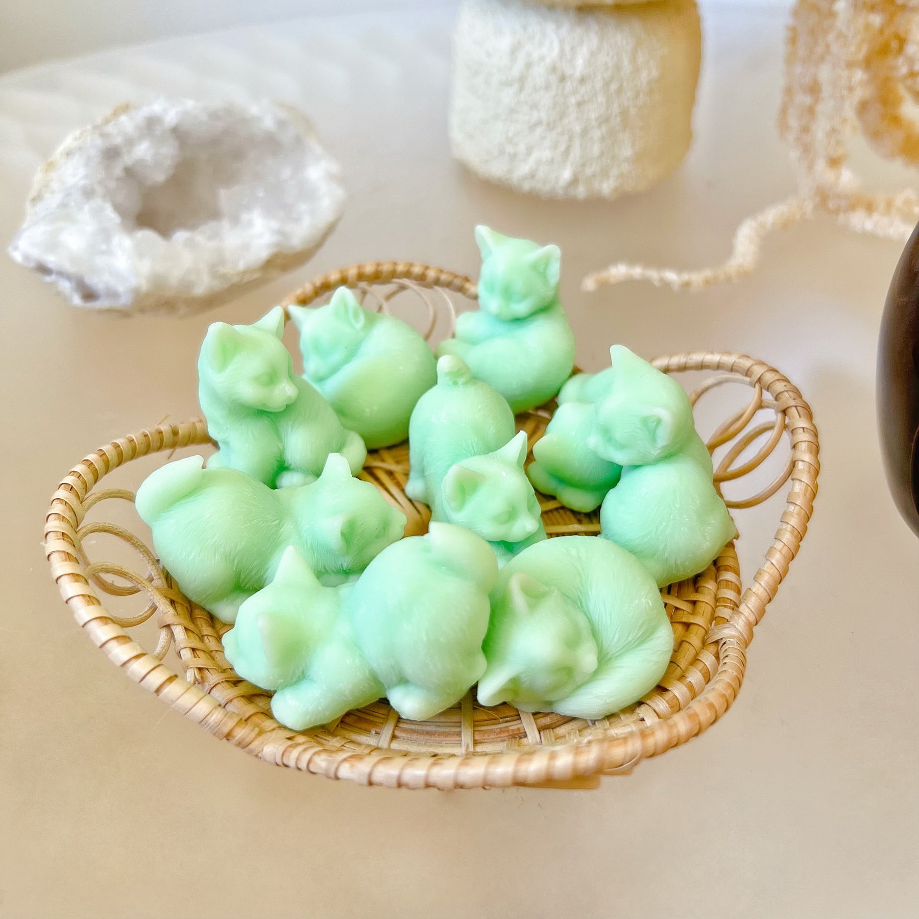 Cute Cat Soy Wax Melts, Wax Tarts, Best Cat Lover Gifts, LMJ Candles