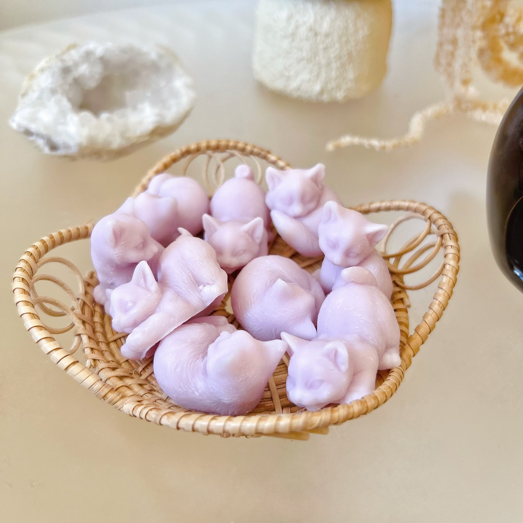 Cute Cat Soy Wax Melts, Wax Tarts, Best Cat Lover Gifts, LMJ Candles