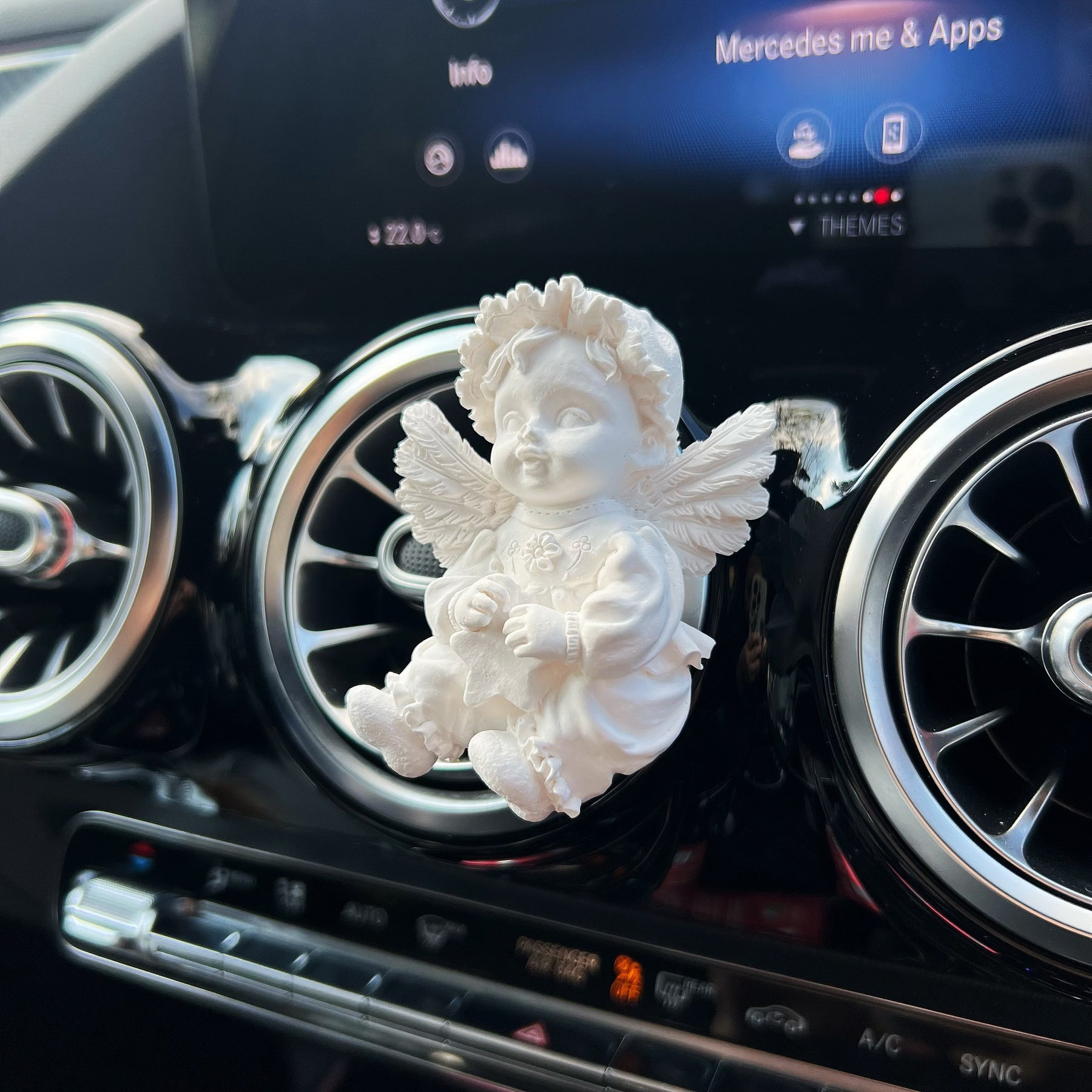 Cute Cherub Car Vent Air Freshener - Air Vent Clips | LMJ Candles