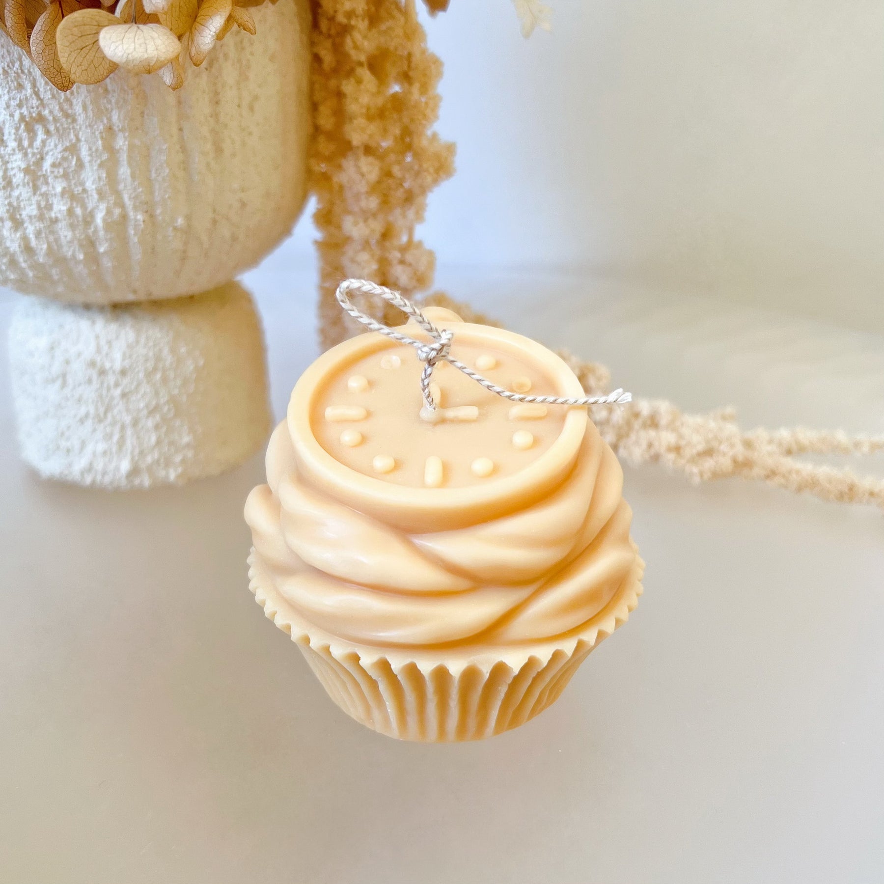 Countdown Cupcake Soy Candle, Decorative Gift, LMJ Candles