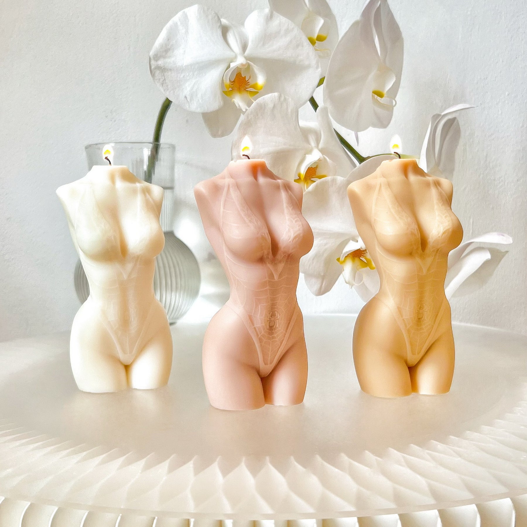 Spider Bikini Female Body Scented Soy Candle - LMJ Candles