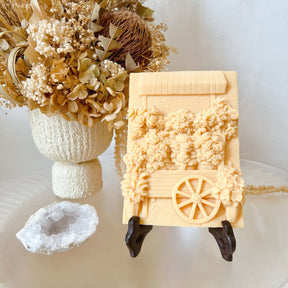 Flower Booth Scented Soy Wax Tablet, Home Décor - LMJ Candles