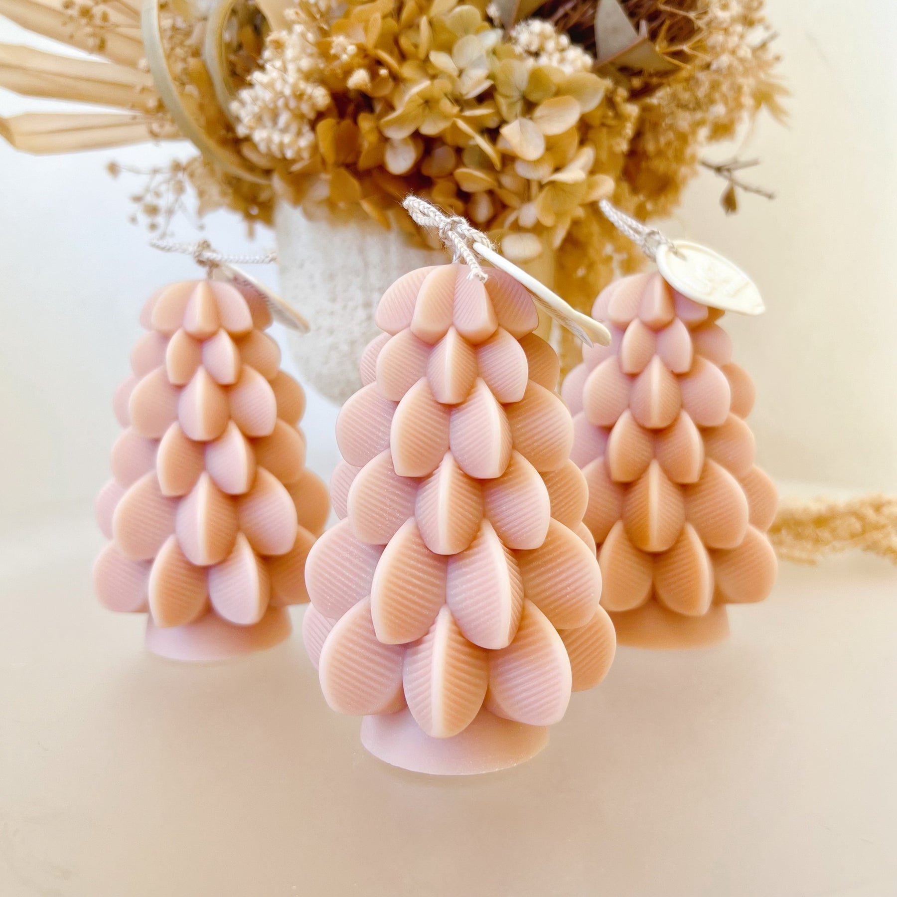Pinecone Christmas Tree Soy Candle, Xmas Gift, LMJ Candles