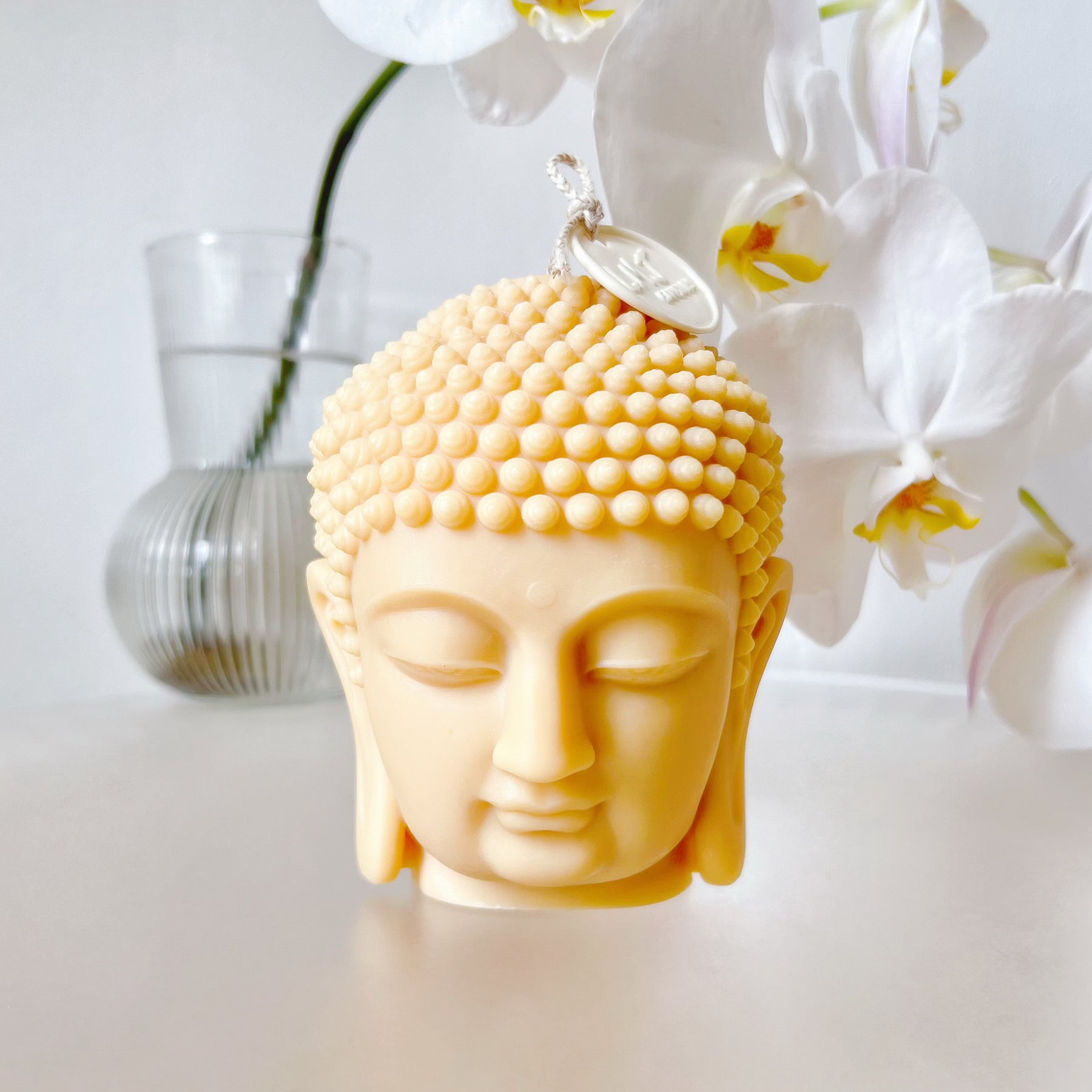 Buddha Statue Scented Soy Candle, Buddhism Décor - LMJ Candles