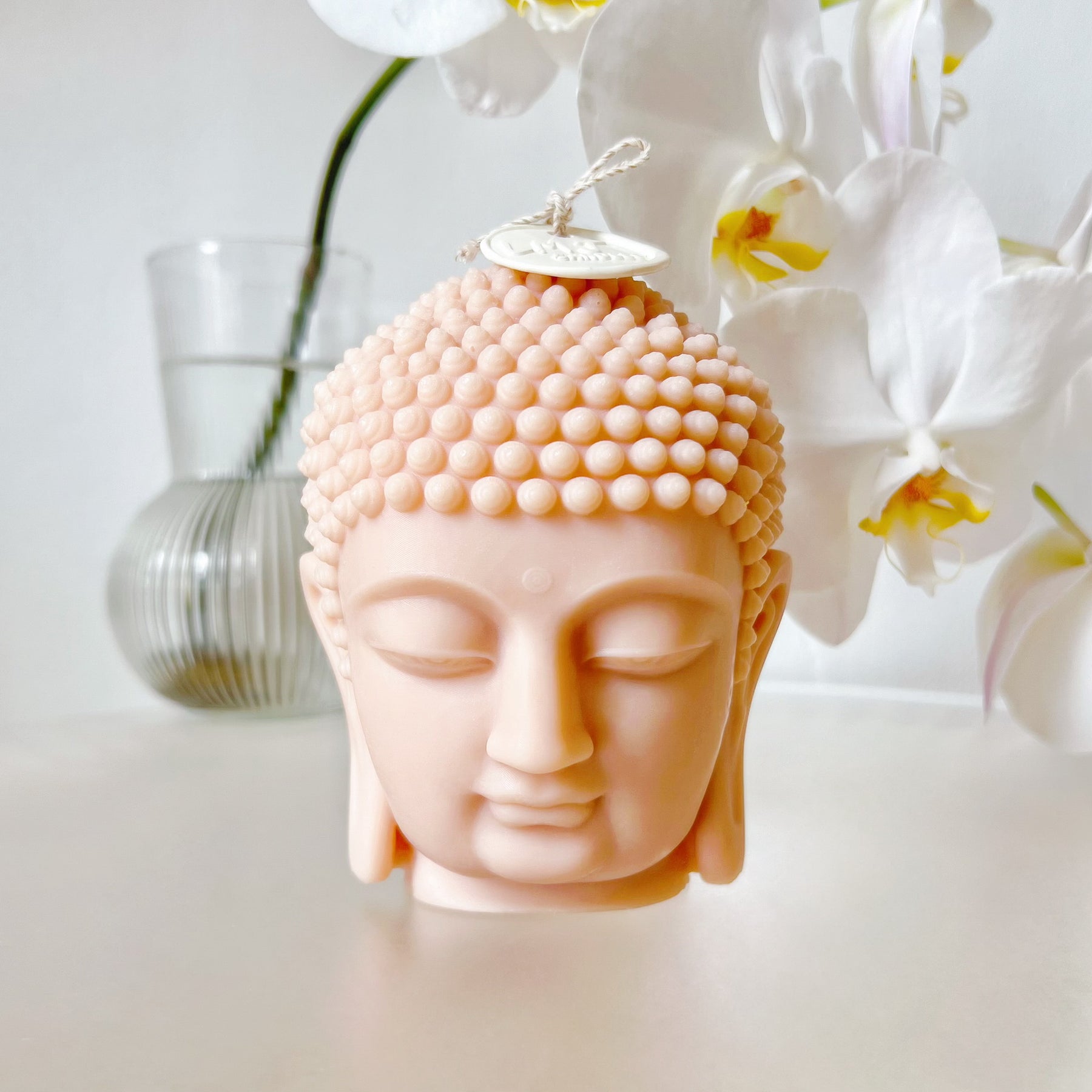 Buddha Statue Scented Soy Candle, Buddhism Décor - LMJ Candles
