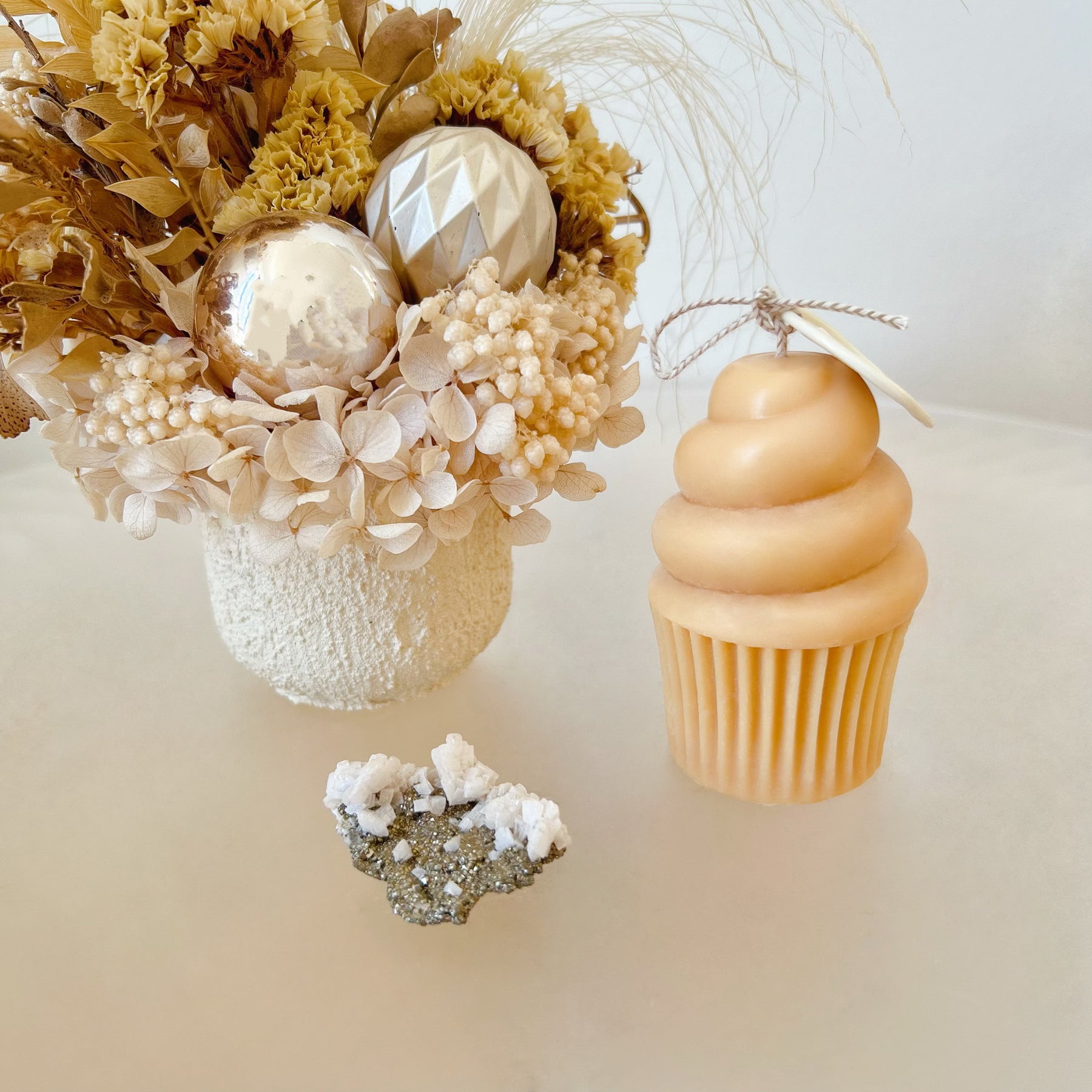 Frosted Cupcake Soy Candle, Sweet Gift Idea, LMJ Candles
