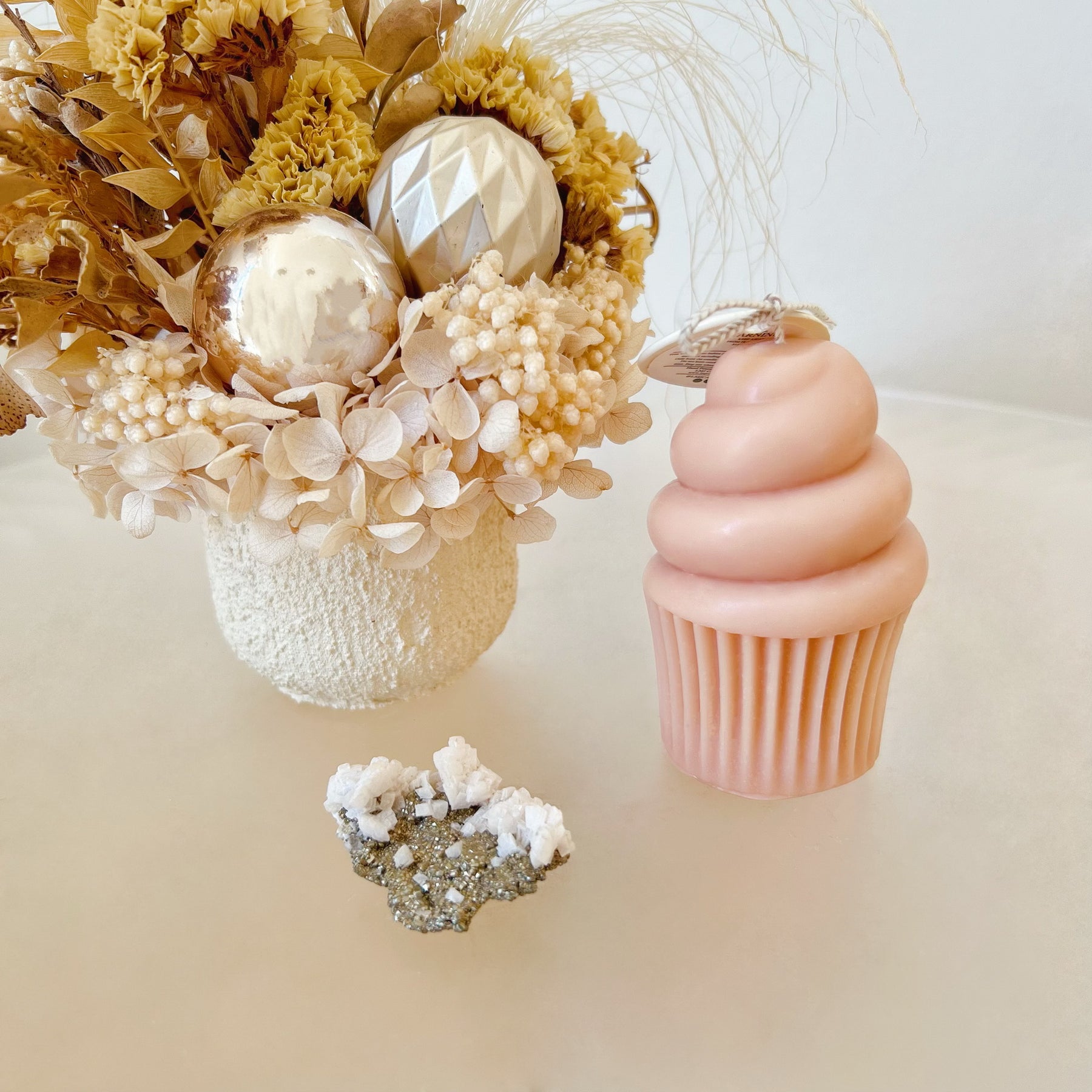 Frosted Cupcake Soy Candle, Sweet Gift Idea, LMJ Candles