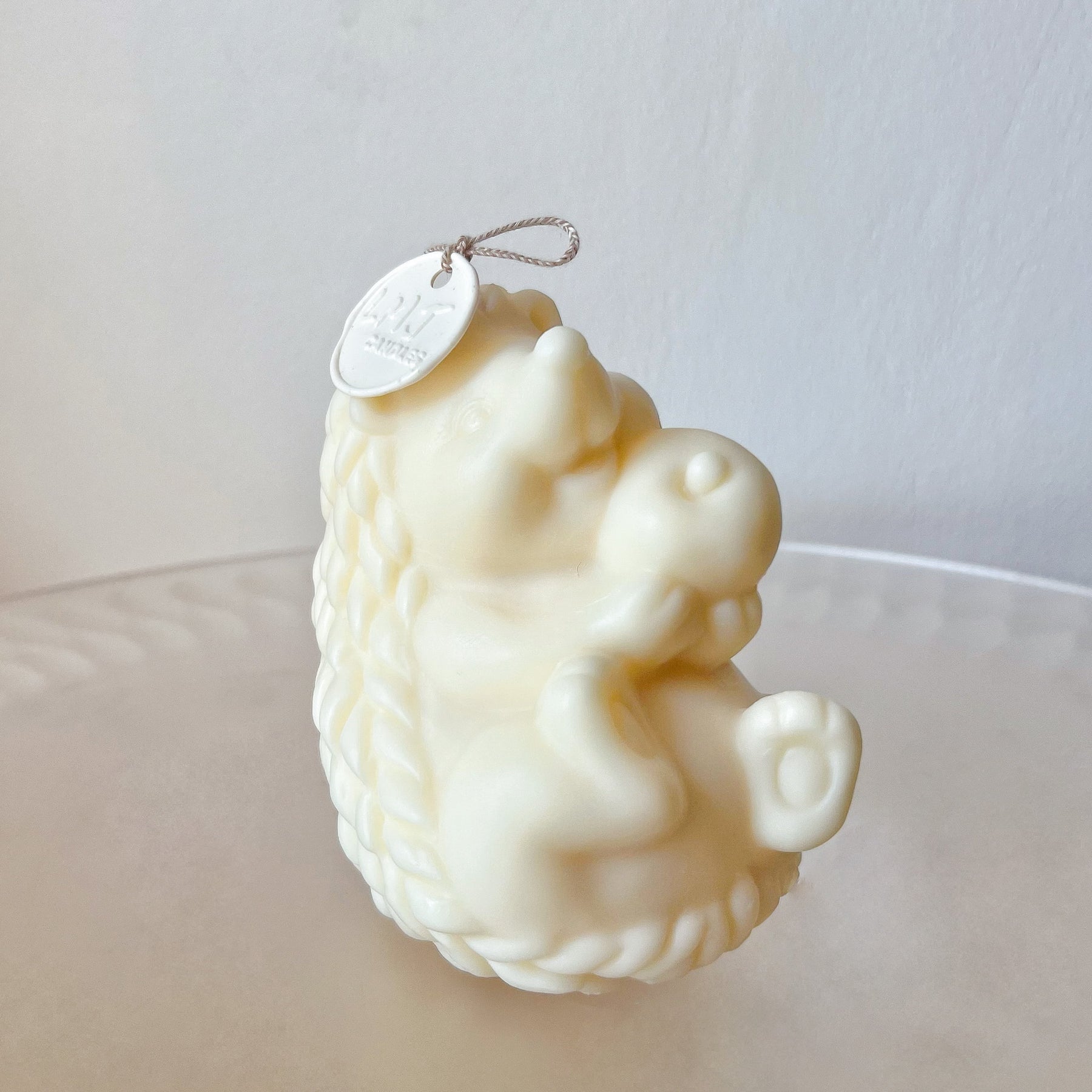 Large Hedgehog Scented Soy Candle, Animal Candle - LMJ Candles