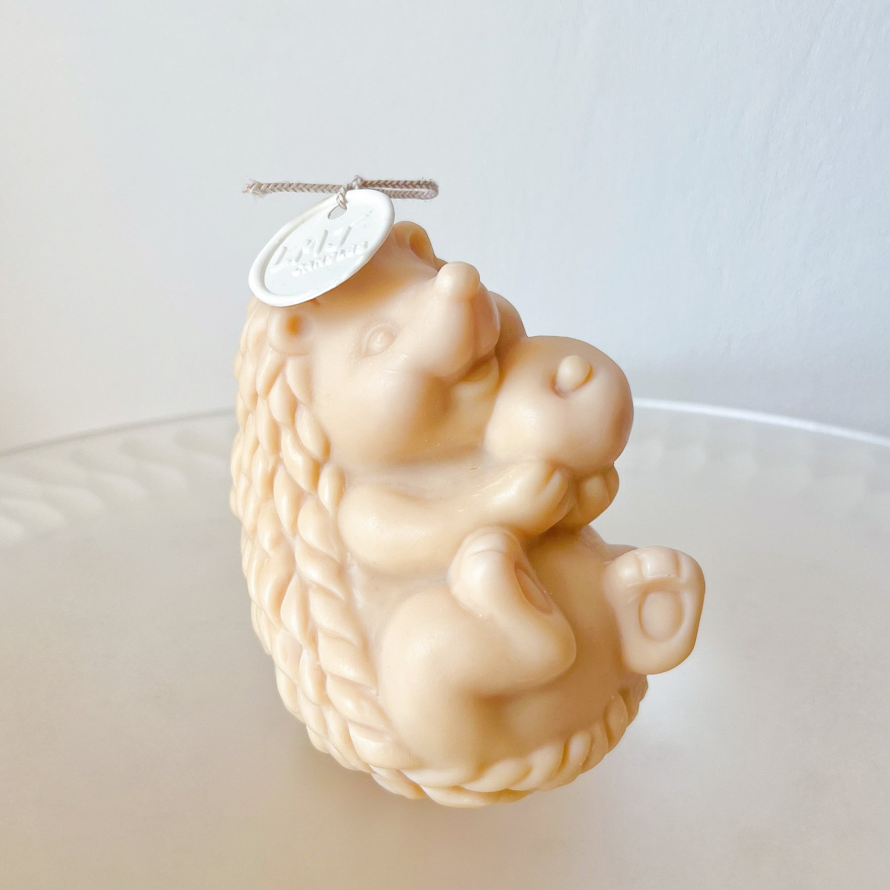 Large Hedgehog Scented Soy Candle, Animal Candle - LMJ Candles