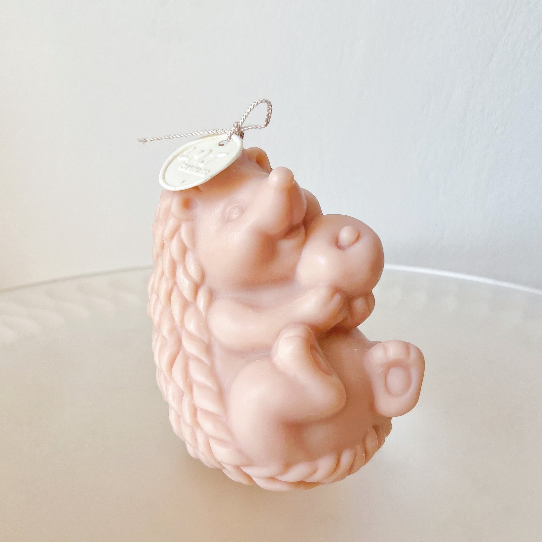 Large Hedgehog Scented Soy Candle, Animal Candle - LMJ Candles