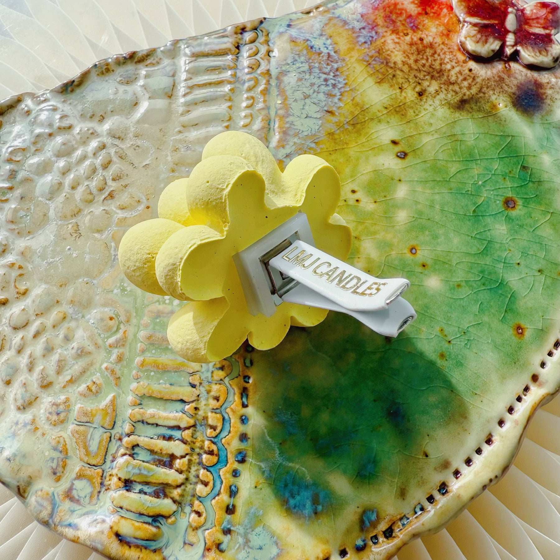 Bloom Succulent Air Freshener - Car Vent Clip | LMJ Candles