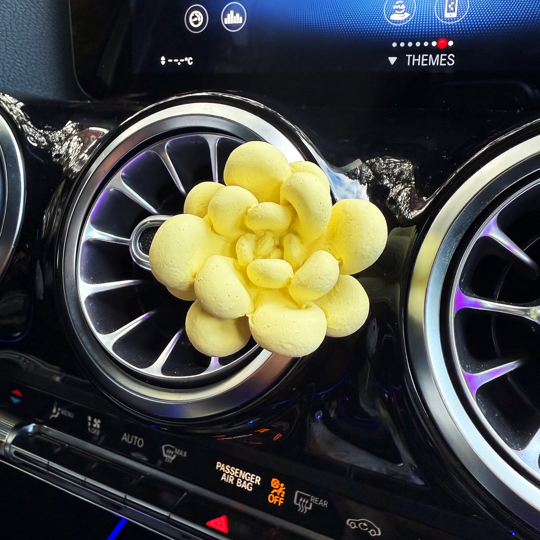 Bloom Succulent Air Freshener - Car Vent Clip | LMJ Candles