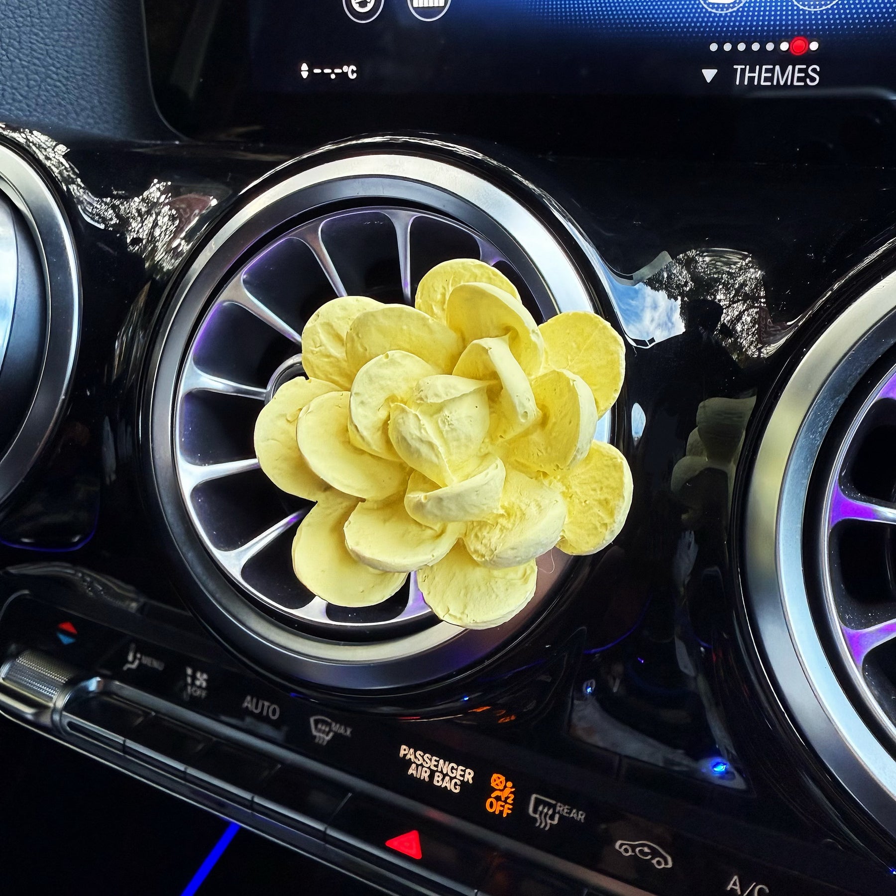 Bloom Succulent Air Freshener - Car Vent Clip | LMJ Candles